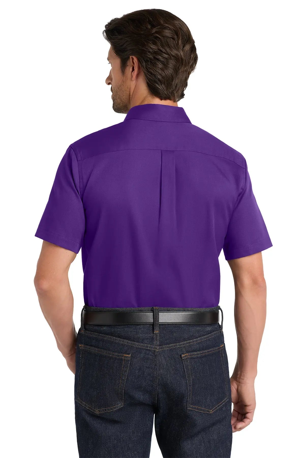 Port Authority® Short Sleeve SuperPro React™ Twill Shirt #W809