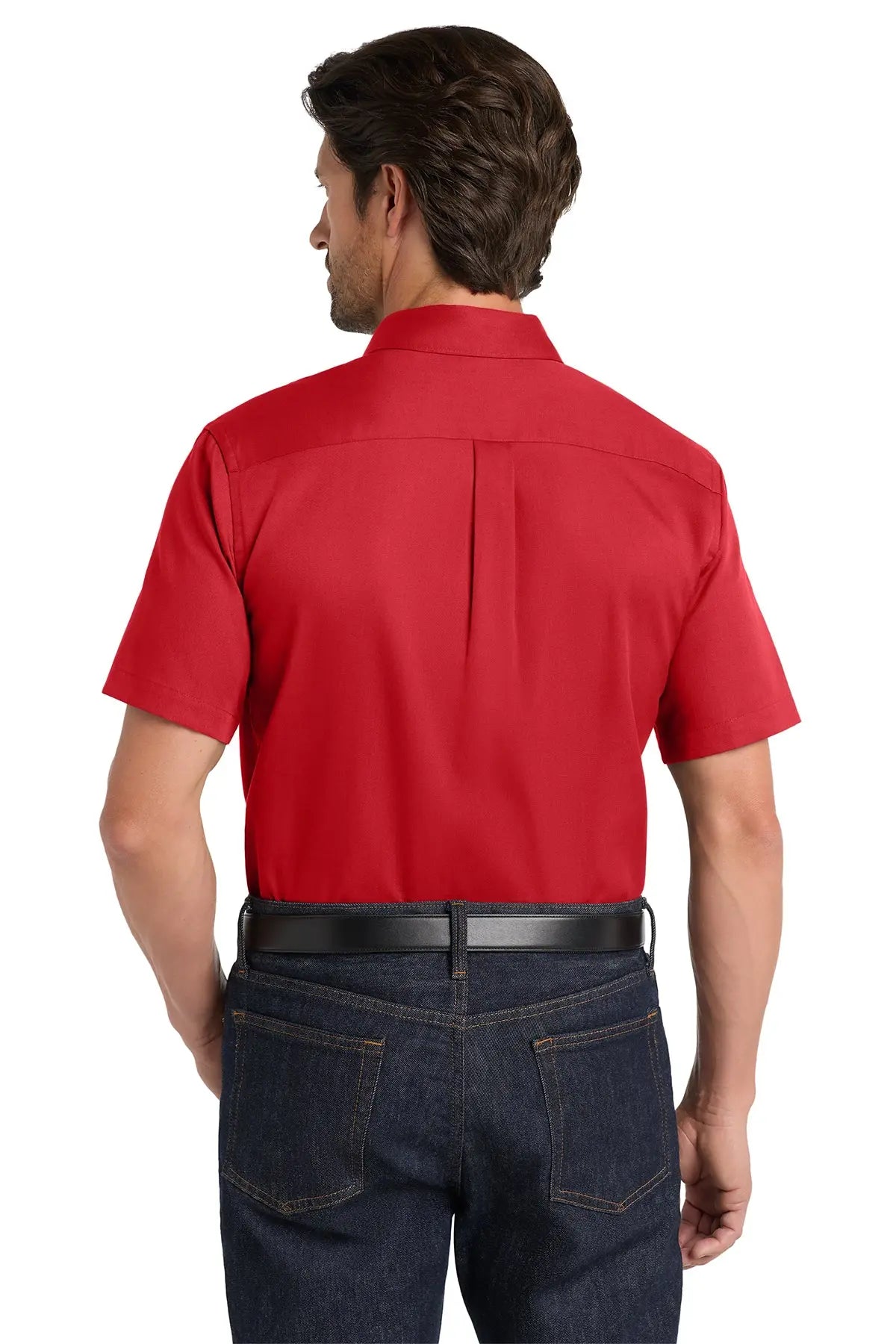 Port Authority® Short Sleeve SuperPro React™ Twill Shirt #W809