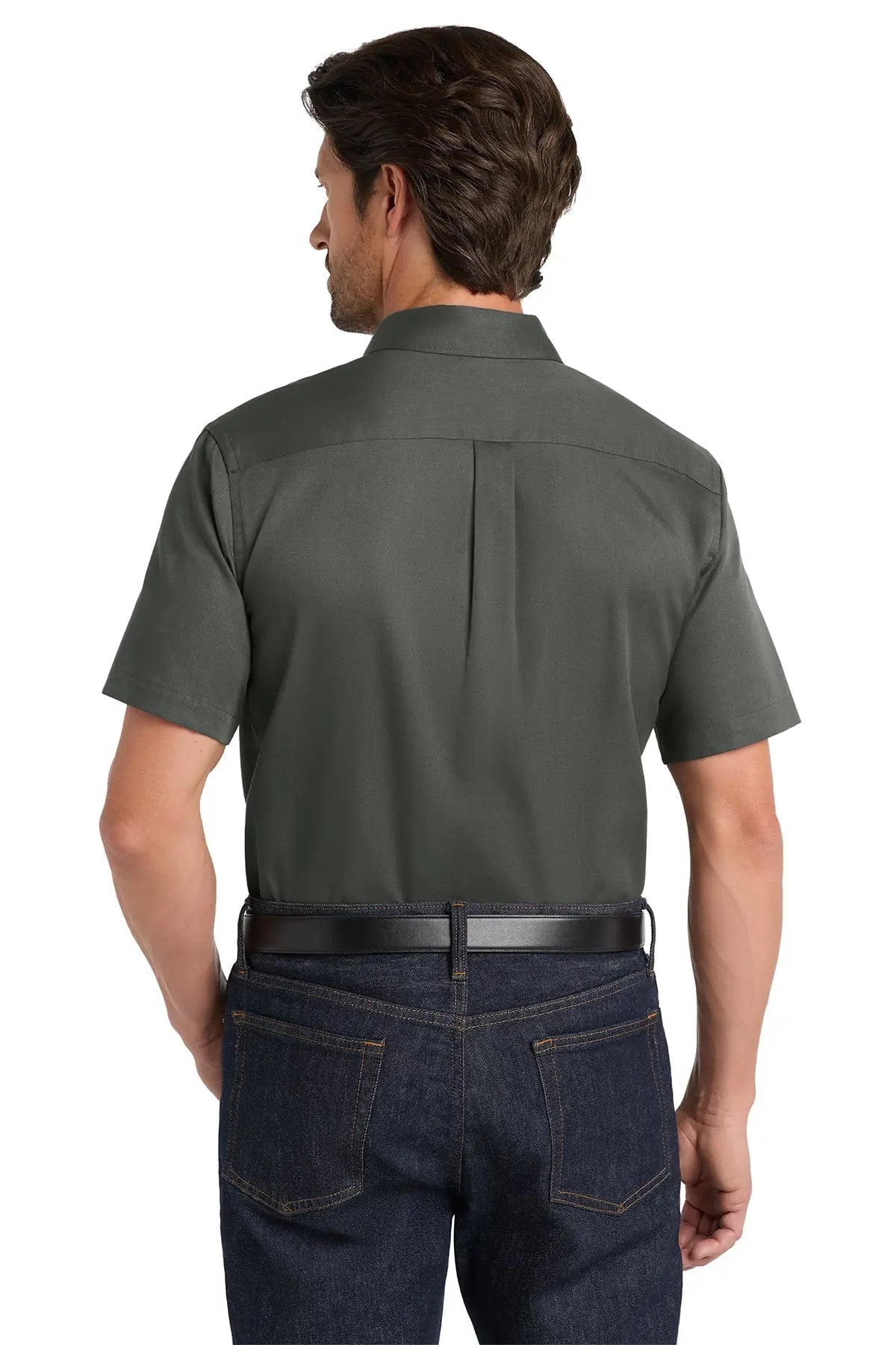 Port Authority® Short Sleeve SuperPro React™ Twill Shirt #W809