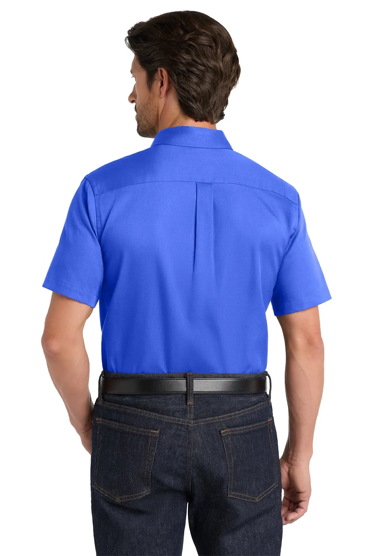 Port Authority® Short Sleeve SuperPro React™ Twill Shirt #W809