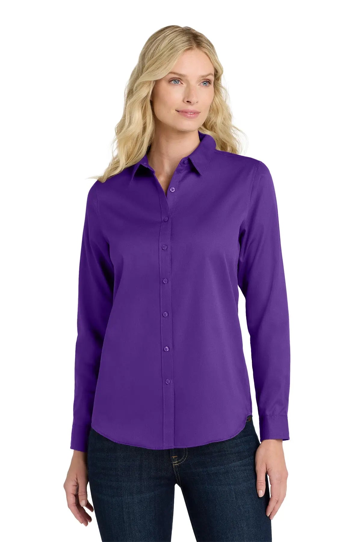 Port Authority® Women's Long Sleeve superPro React™ #LW808