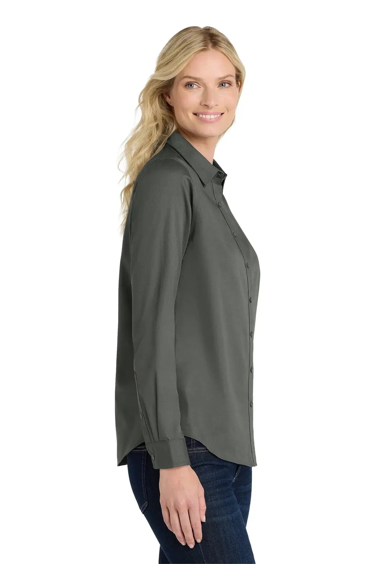 Port Authority® Women's Long Sleeve superPro React™ #LW808 Game Over Merch
