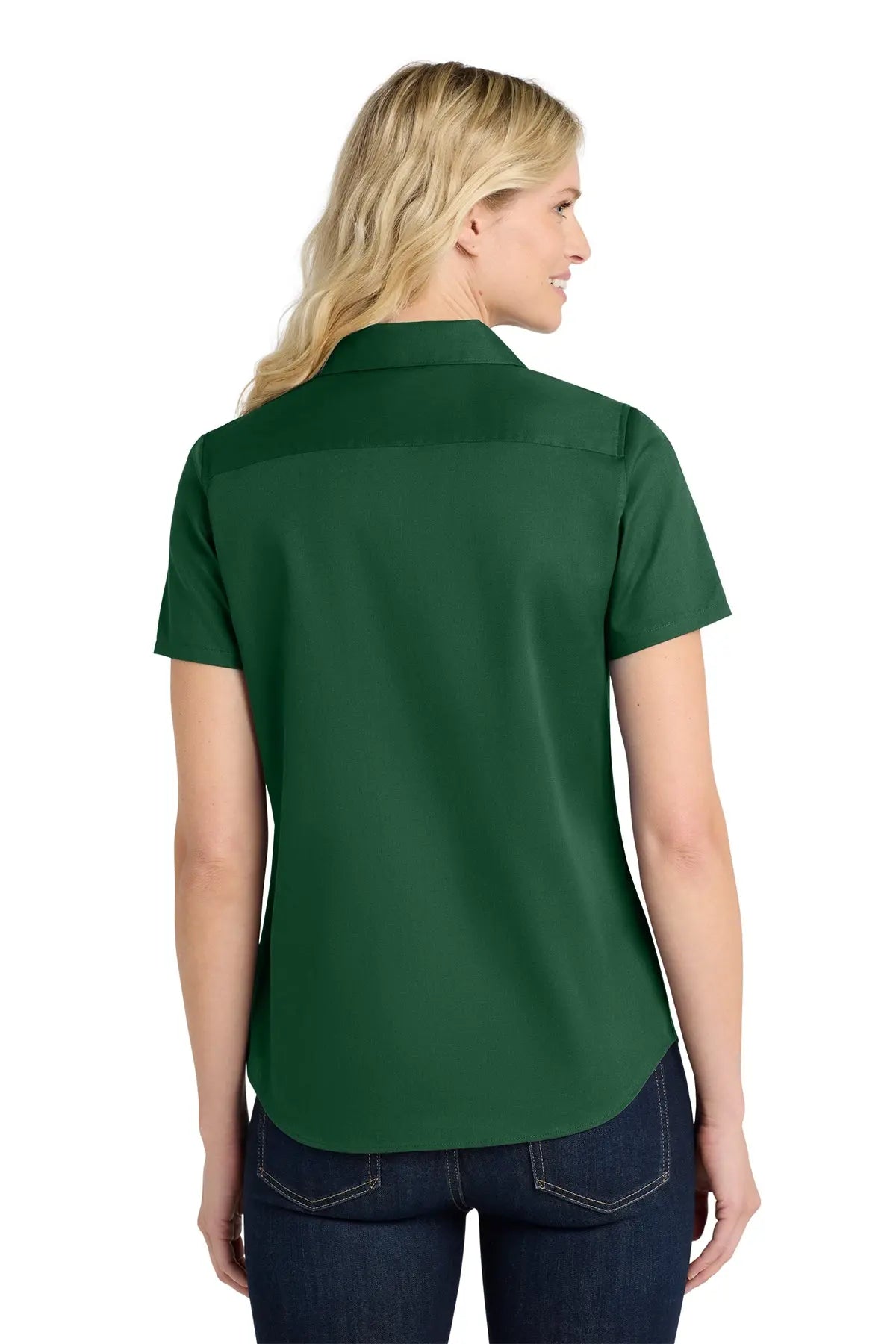 Port Authority® Women's Short Sleeve superPro React™ Twill Shirt #LW809