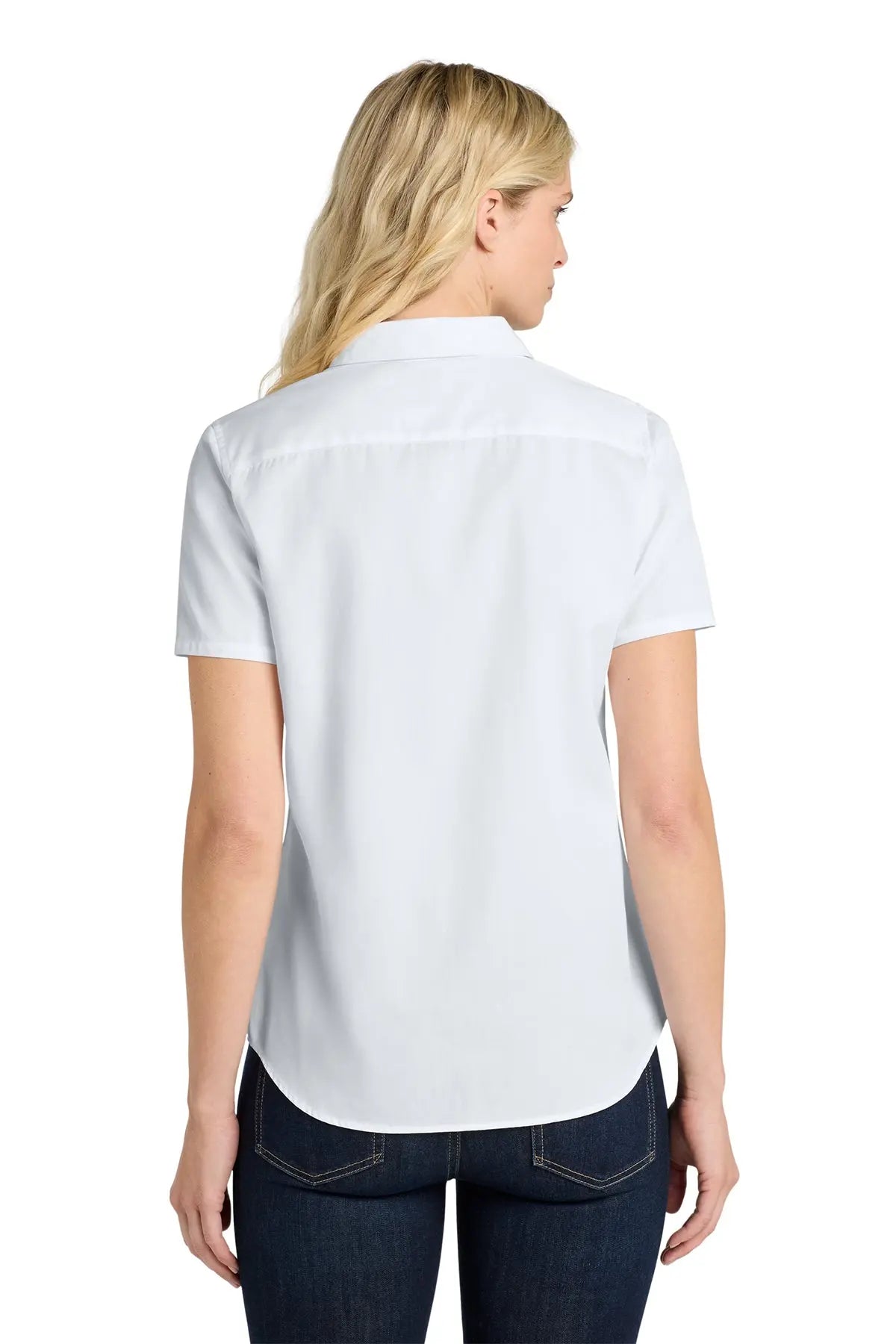 Port Authority® Women's Short Sleeve superPro React™ Twill Shirt #LW809