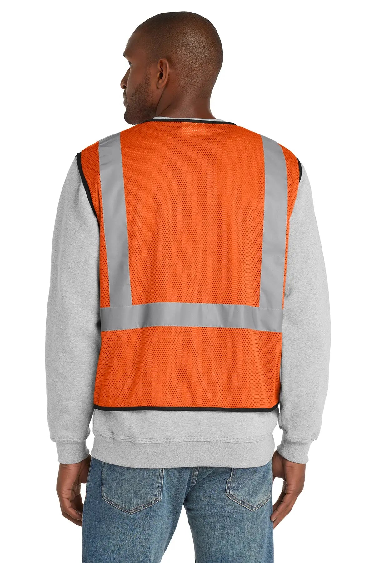 CornerStone® ANSI 107 Class 2 Economy Mesh One-Pocket Vest #CSV100