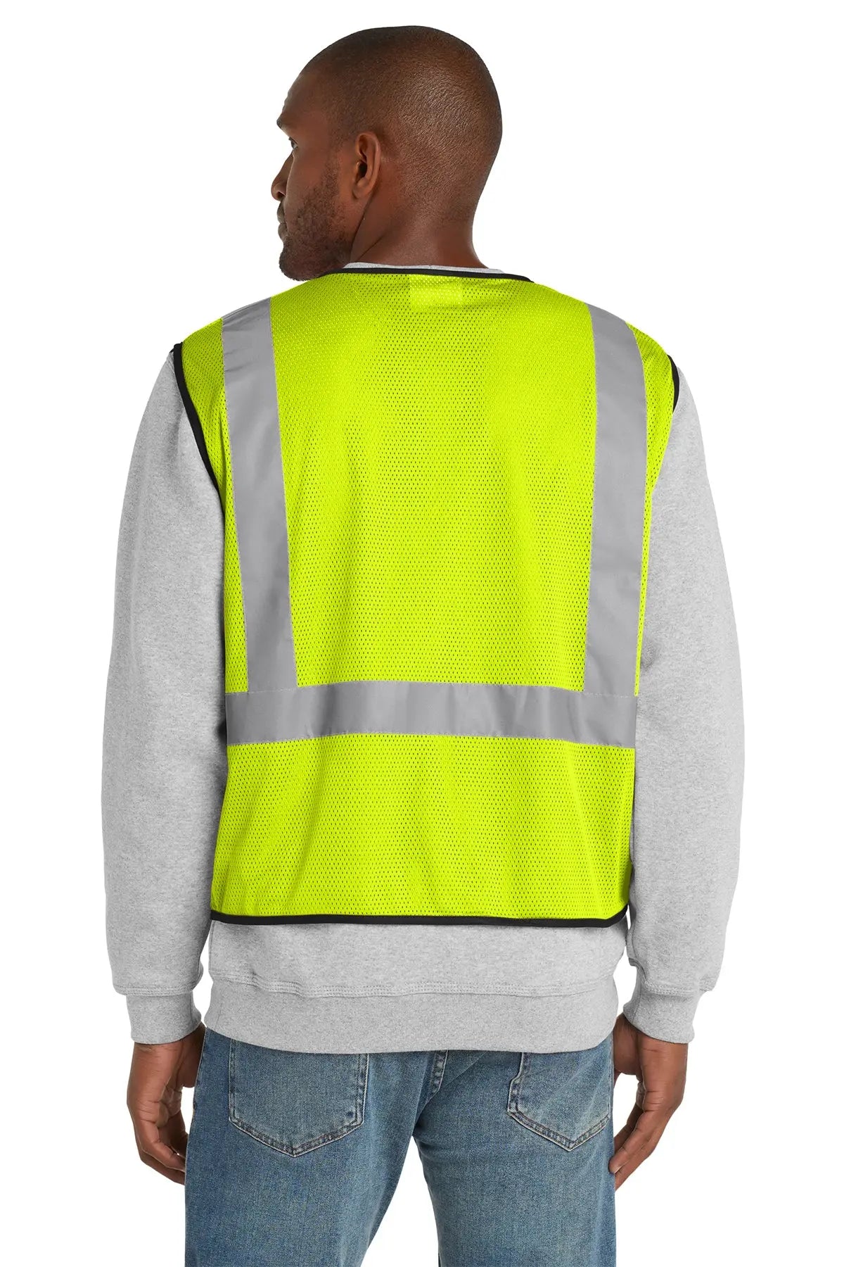 CornerStone® ANSI 107 Class 2 Economy Mesh One-Pocket Vest #CSV100