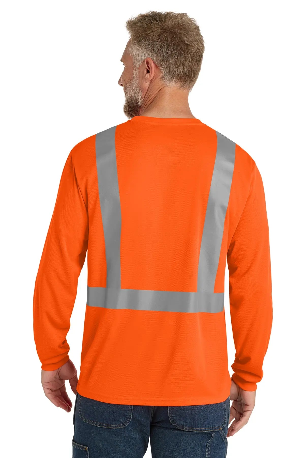 CornerStone® ANSI 107 Class 2 Mesh Long Sleeve Tee #CS201 Game Over Merch