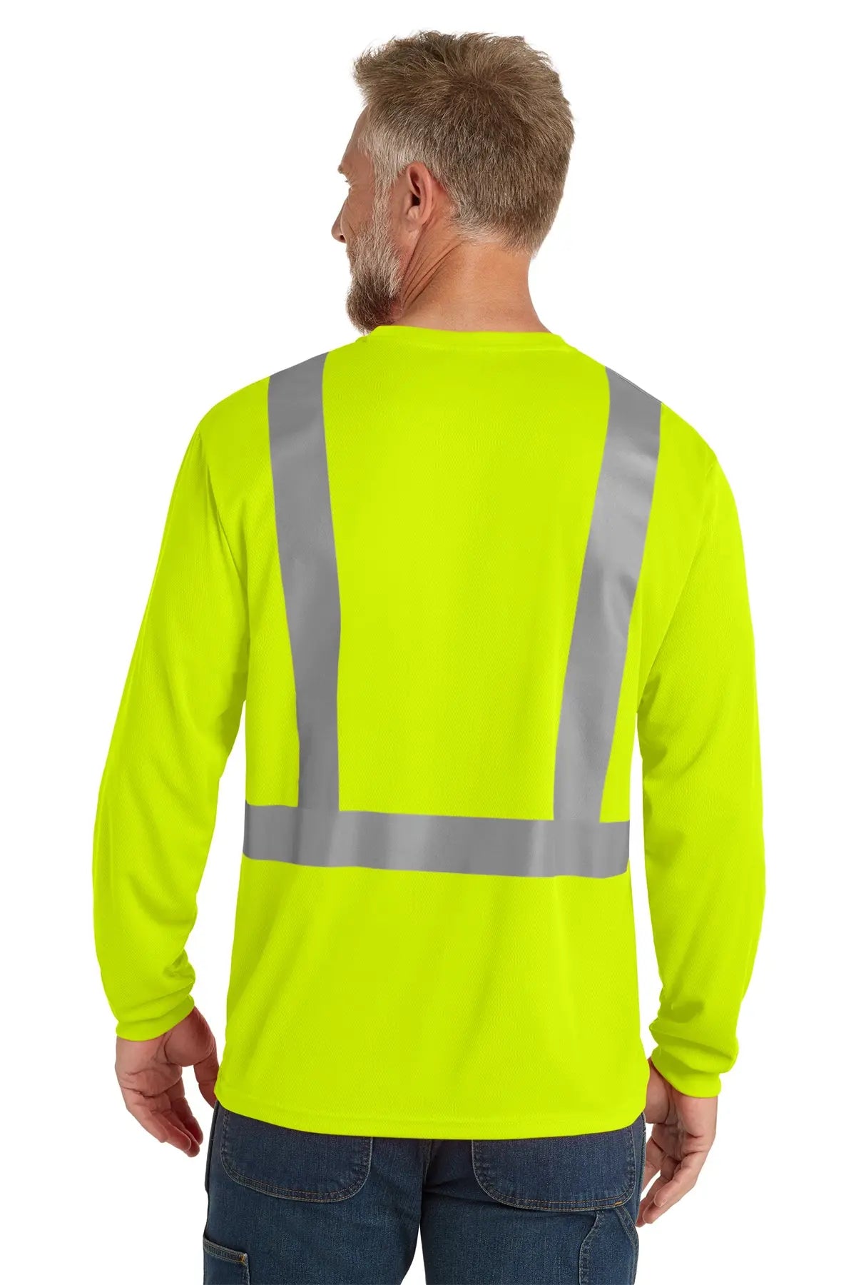 CornerStone® ANSI 107 Class 2 Mesh Long Sleeve Tee #CS201 Game Over Merch