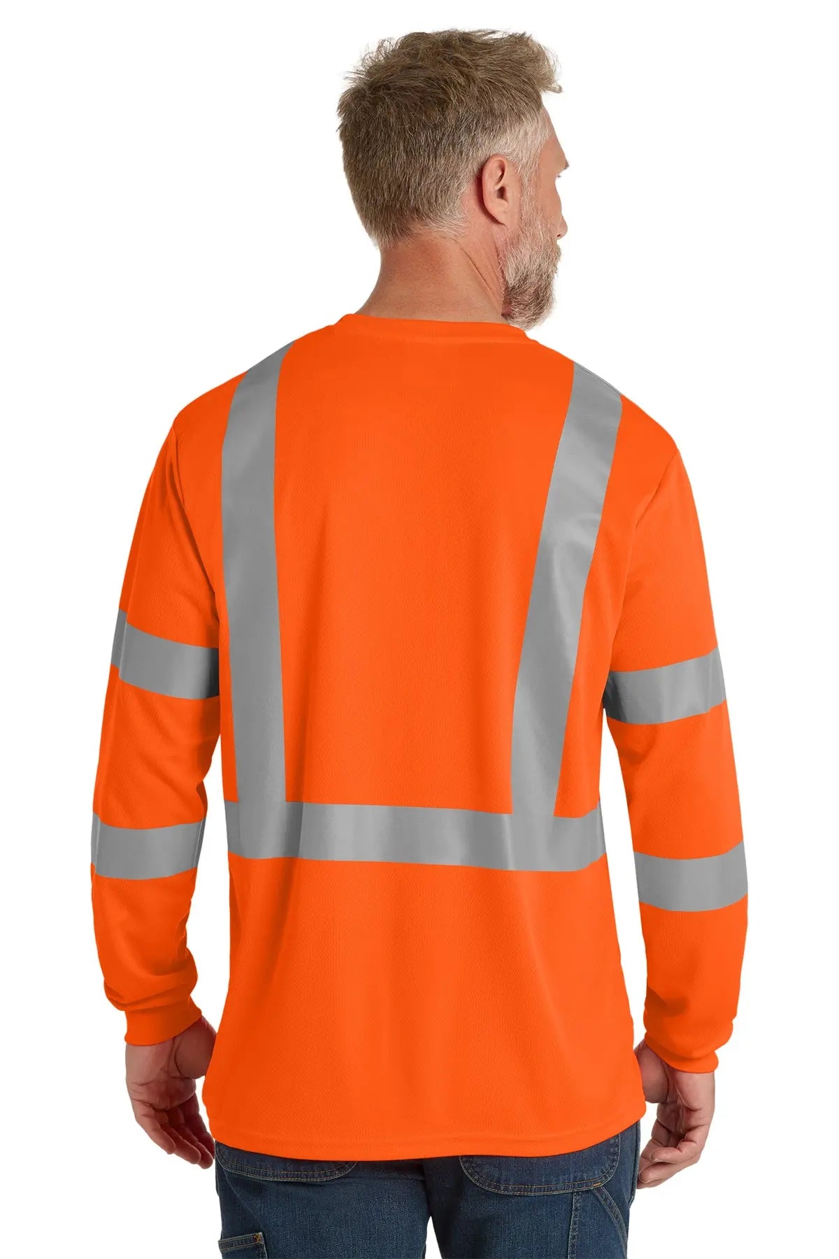 CornerStone® ANSI 107 Class 3 Mesh Long Sleeve Tee #CS203 Game Over Merch