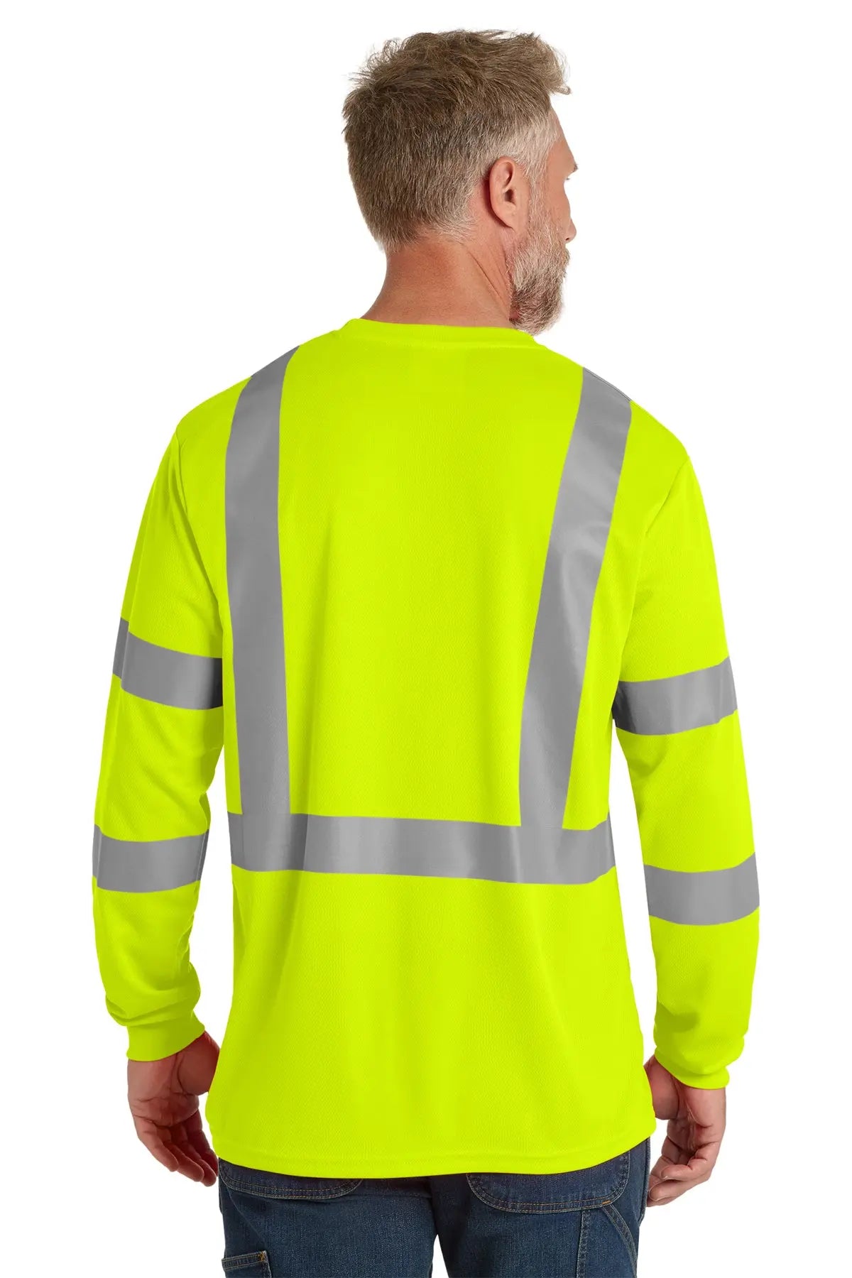 CornerStone® ANSI 107 Class 3 Mesh Long Sleeve Tee #CS203 Game Over Merch