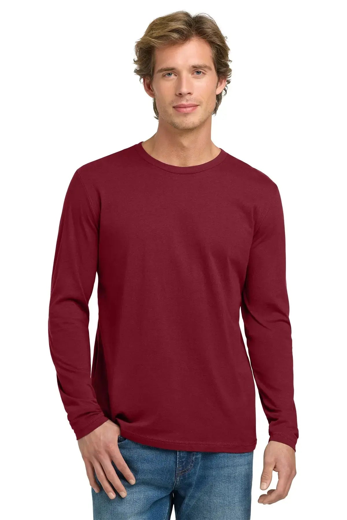 Next Level Apparel® Cotton Long Sleeve Tee #NL3601 Game Over Merch