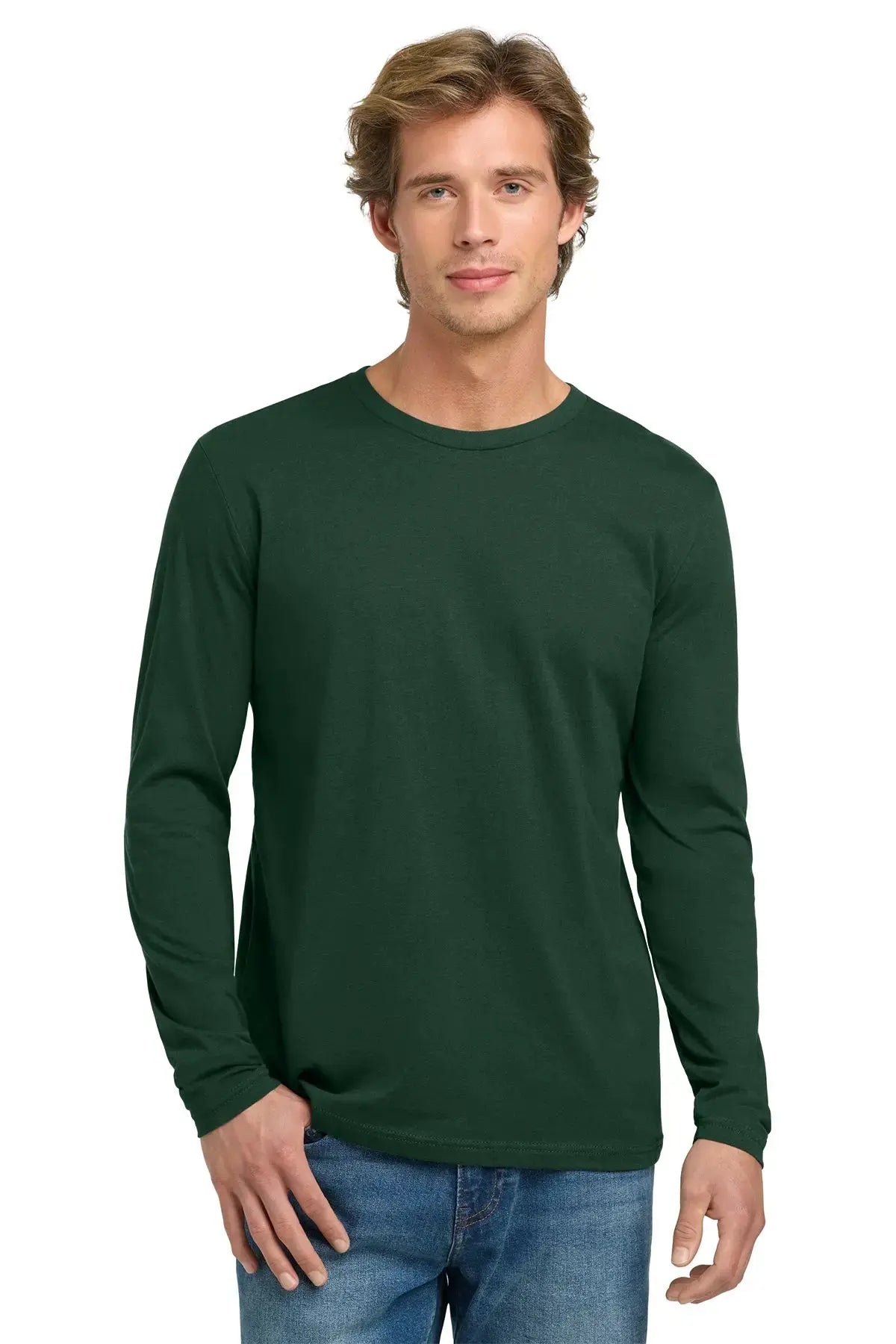 Next Level Apparel® Cotton Long Sleeve Tee #NL3601 Game Over Merch