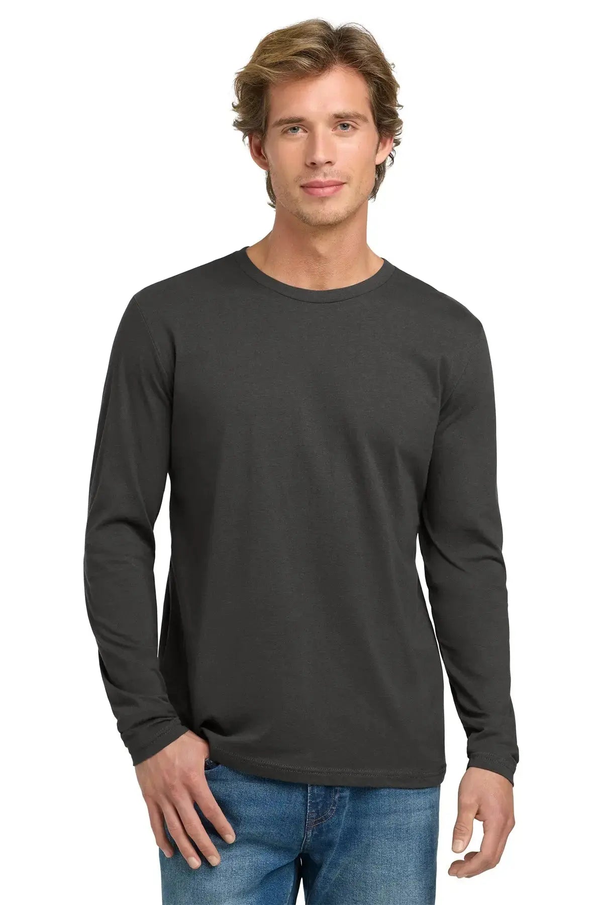 Next Level Apparel® Cotton Long Sleeve Tee #NL3601 Game Over Merch