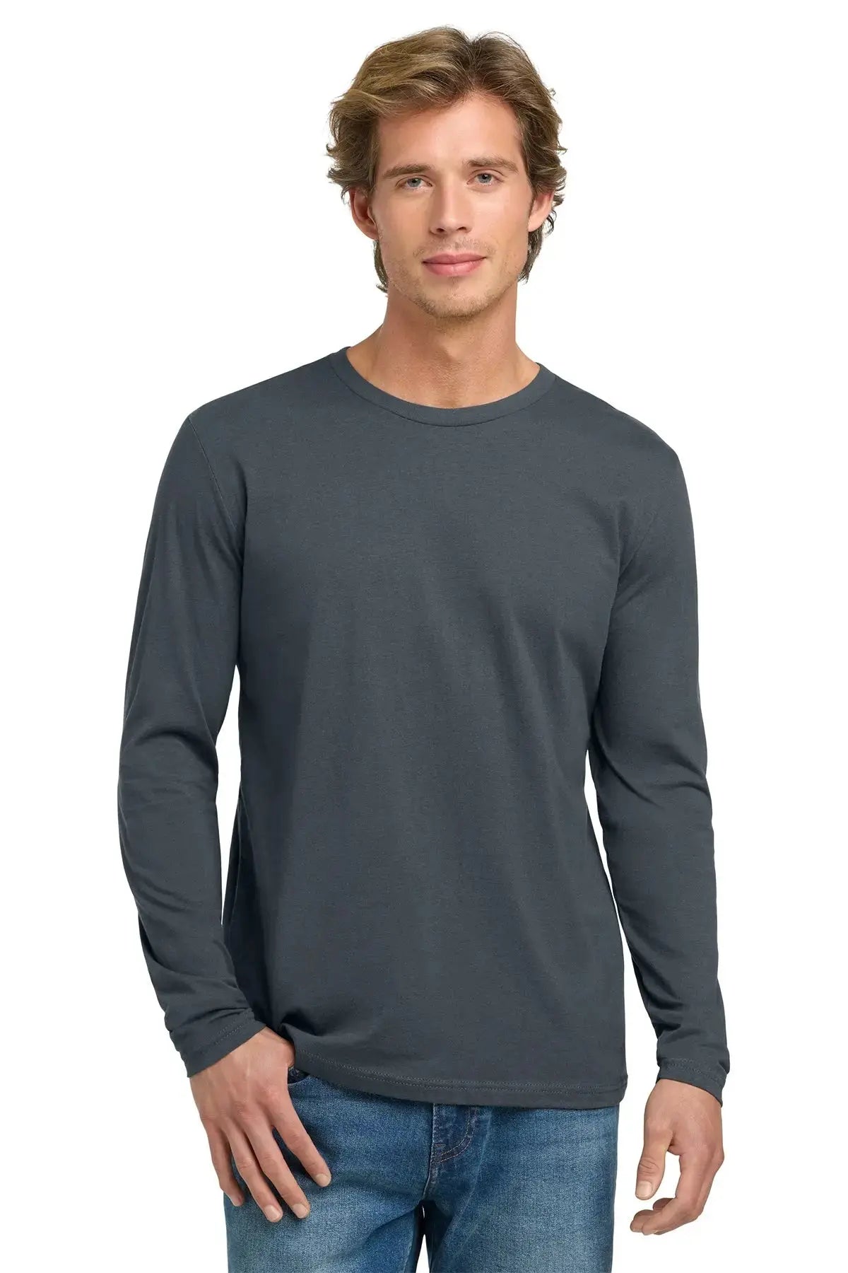Next Level Apparel® Cotton Long Sleeve Tee #NL3601 Game Over Merch