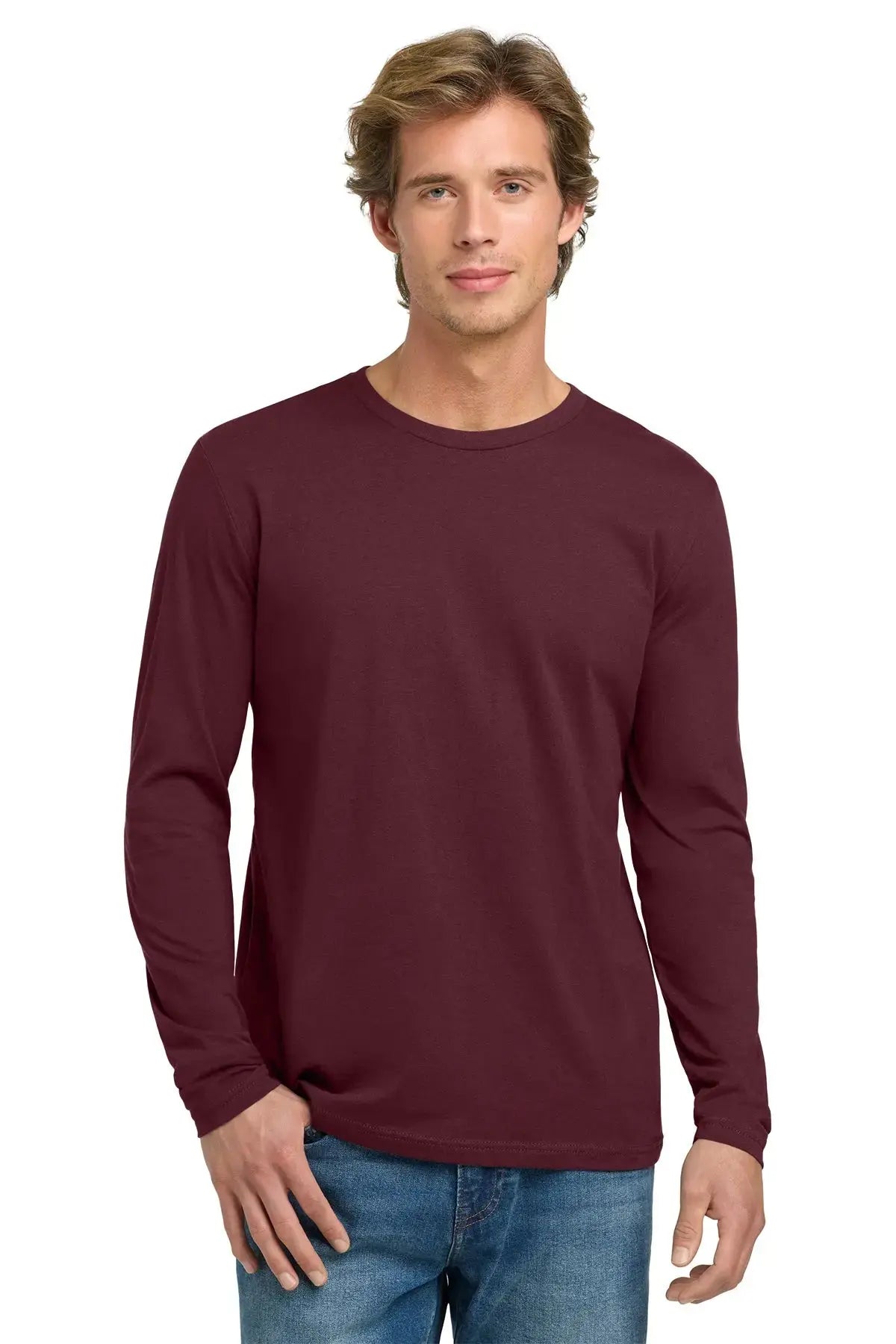 Next Level Apparel® Cotton Long Sleeve Tee #NL3601 Game Over Merch