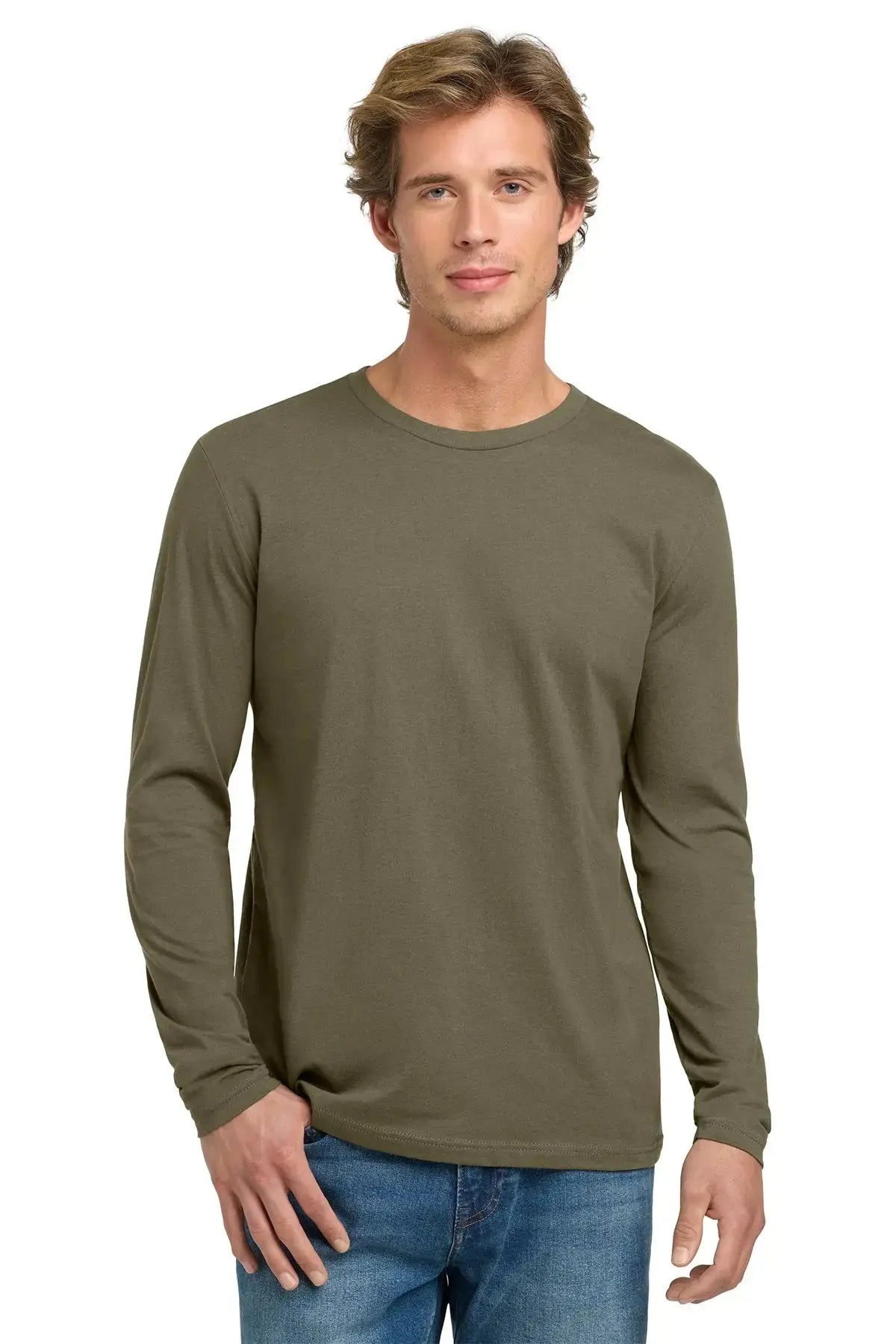 Next Level Apparel® Cotton Long Sleeve Tee #NL3601 Game Over Merch