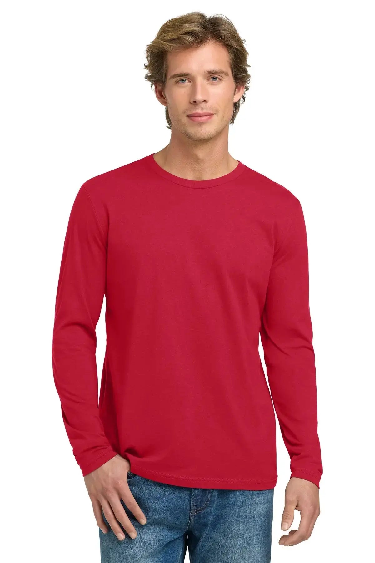 Next Level Apparel® Cotton Long Sleeve Tee #NL3601 Game Over Merch
