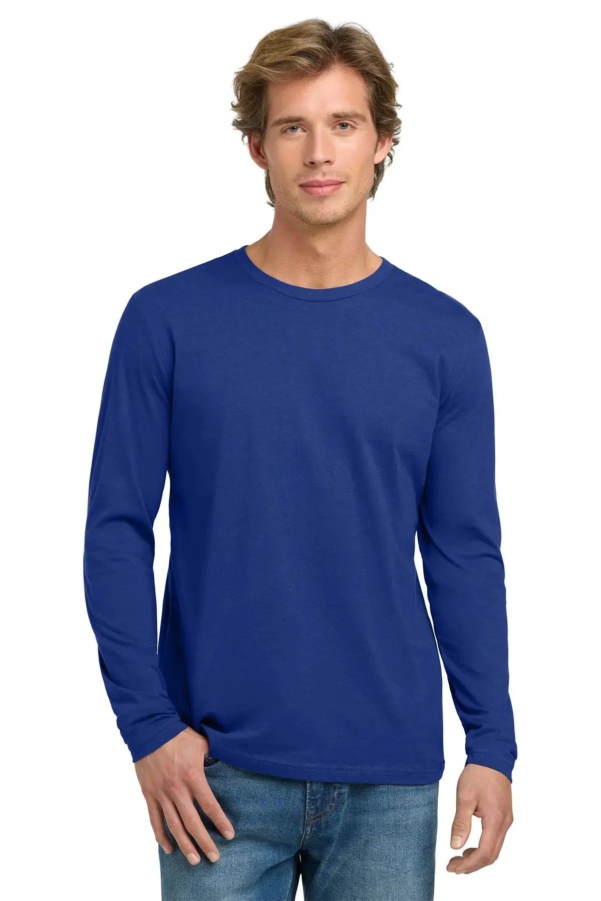 Next Level Apparel® Cotton Long Sleeve Tee #NL3601 Game Over Merch