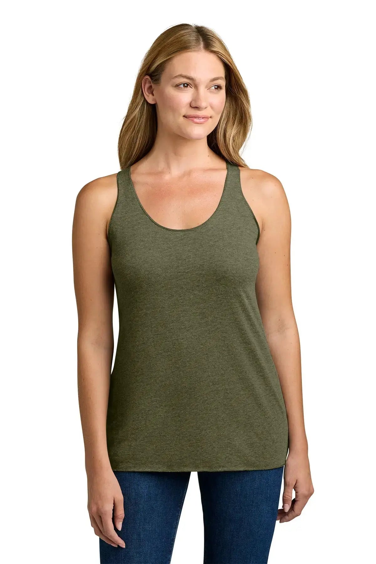 Next Level Apparel® Women’s Tri-Blend Racerback Tank #NL6733 Game Over Merch