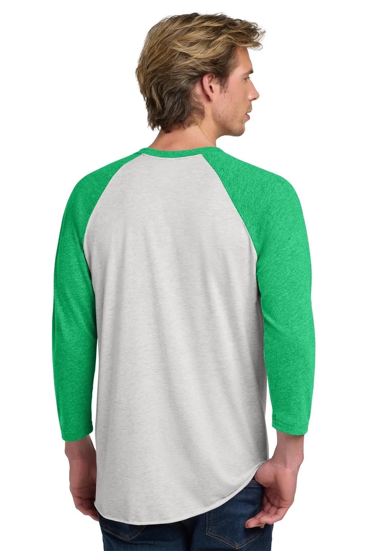 Next Level Apparel® Adult Tri-Blend 3/4-Sleeve Raglan Tee #NL6051