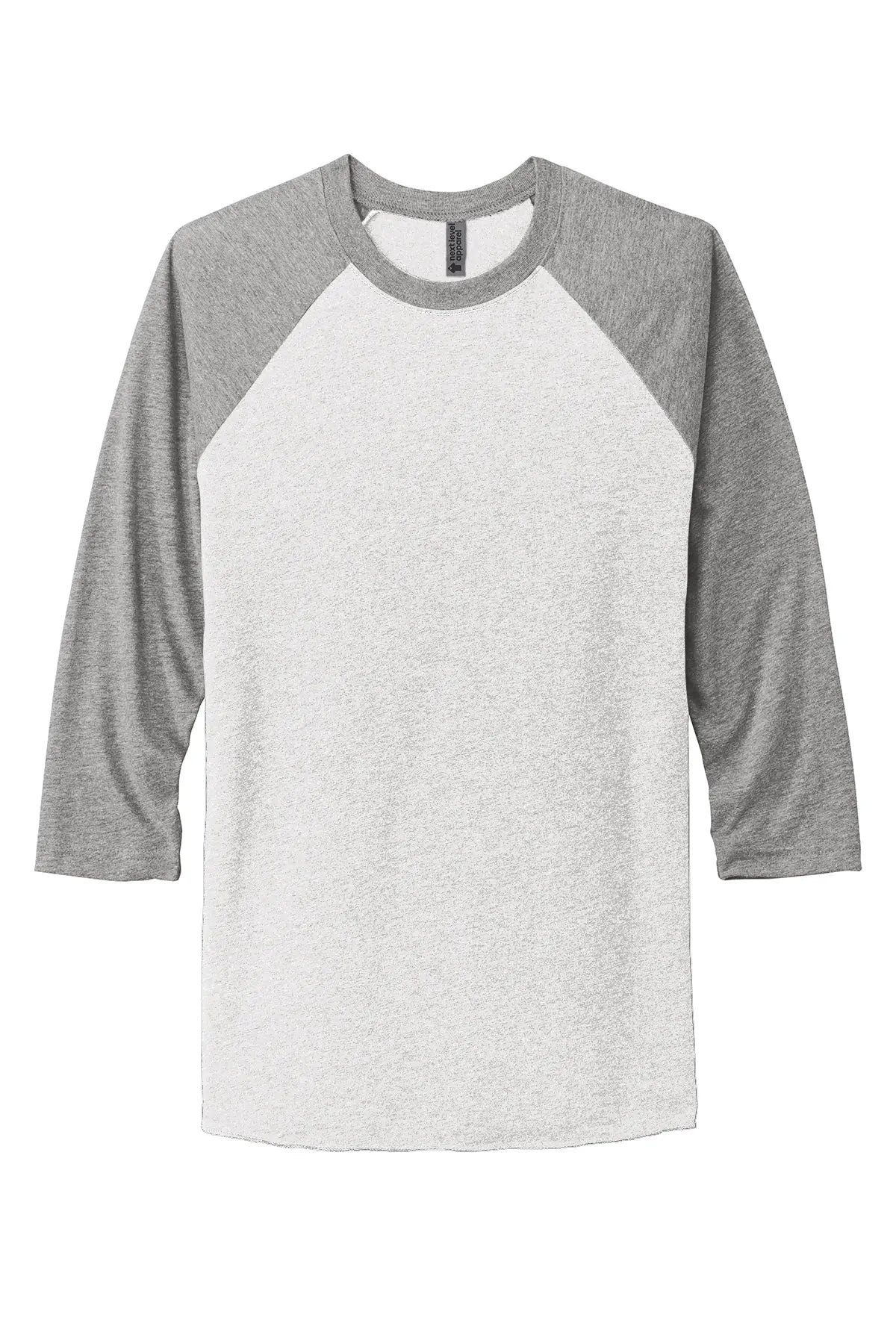 Next Level Apparel® Adult Tri-Blend 3/4-Sleeve Raglan Tee #NL6051