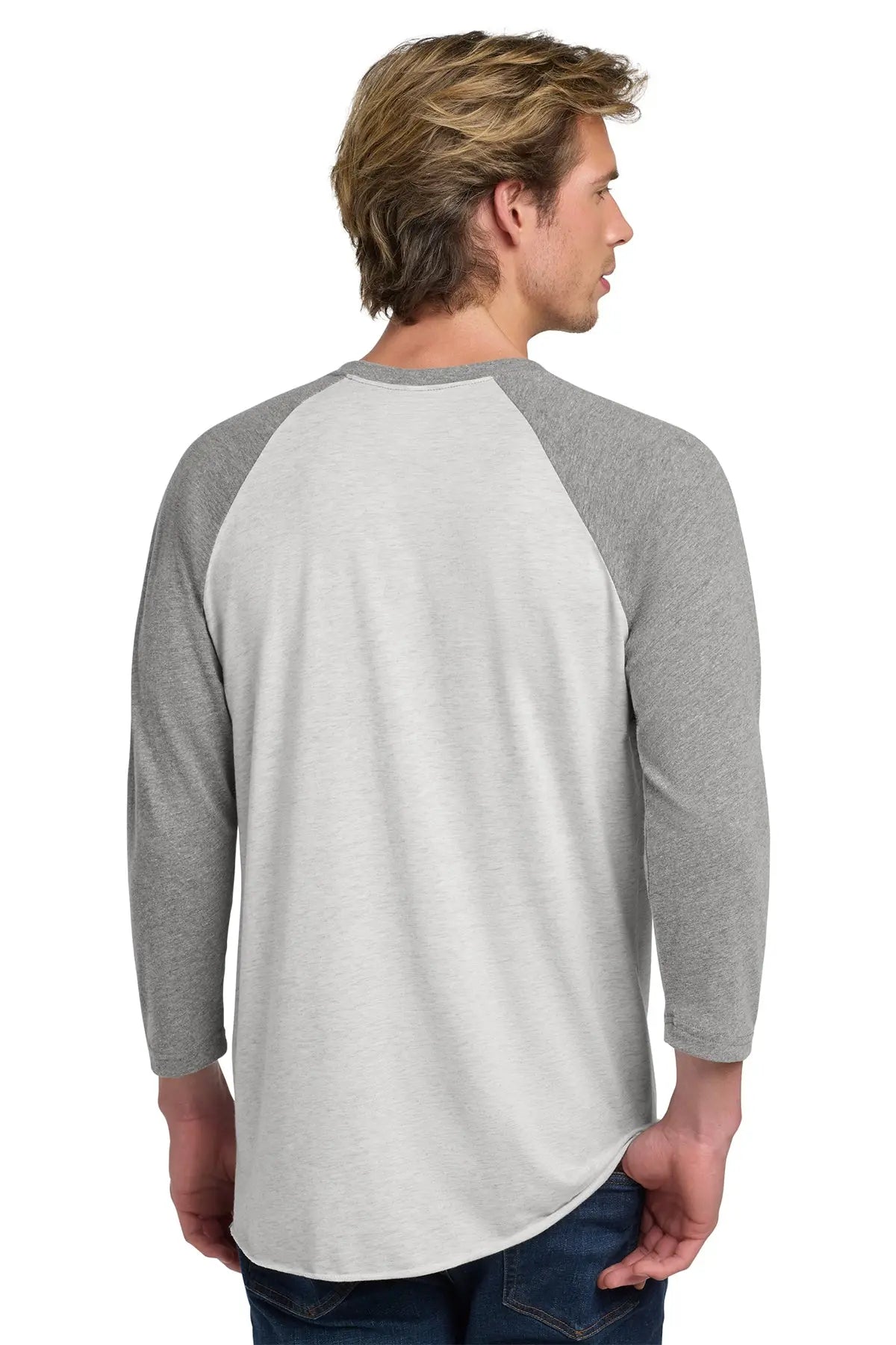 Next Level Apparel® Adult Tri-Blend 3/4-Sleeve Raglan Tee #NL6051