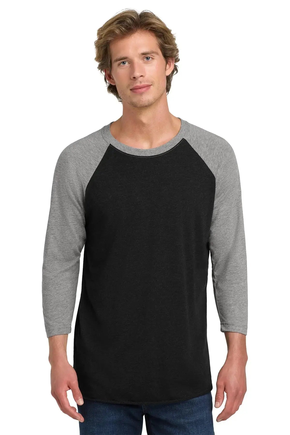 Next Level Apparel® Adult Tri-Blend 3/4-Sleeve Raglan Tee #NL6051 Game Over Merch