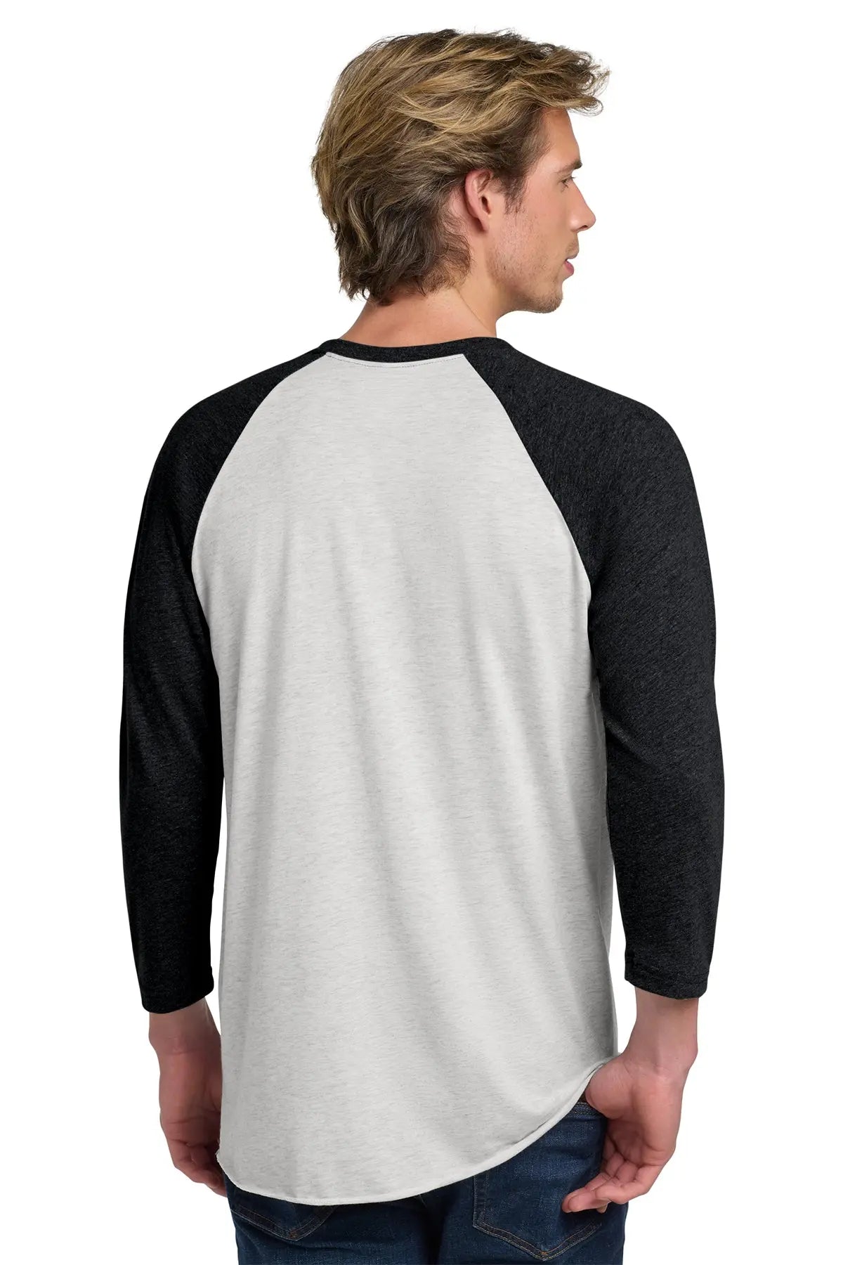 Next Level Apparel® Adult Tri-Blend 3/4-Sleeve Raglan Tee #NL6051