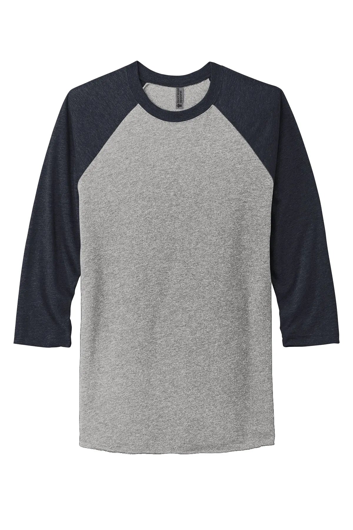 Next Level Apparel® Adult Tri-Blend 3/4-Sleeve Raglan Tee #NL6051
