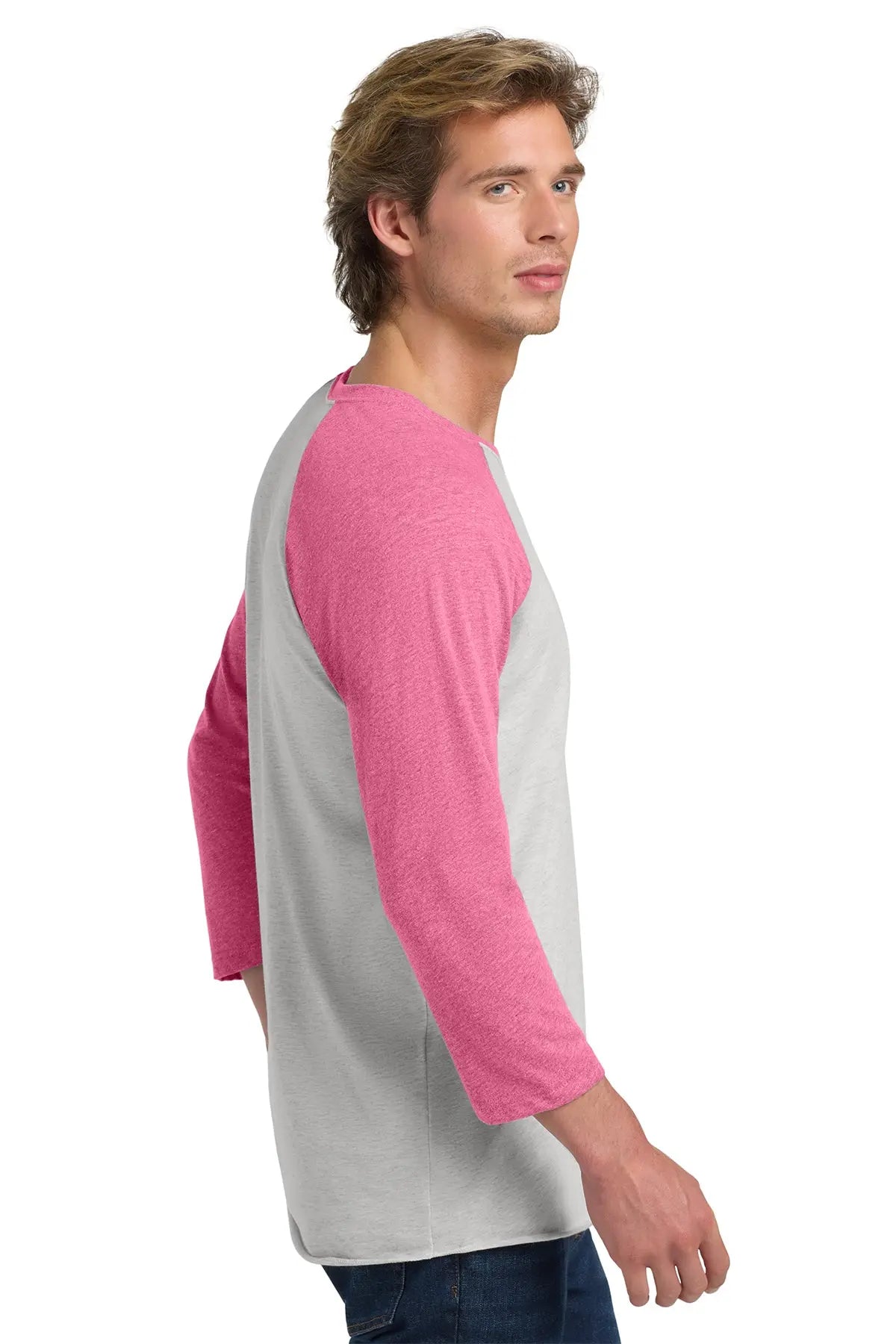 Next Level Apparel® Adult Tri-Blend 3/4-Sleeve Raglan Tee #NL6051