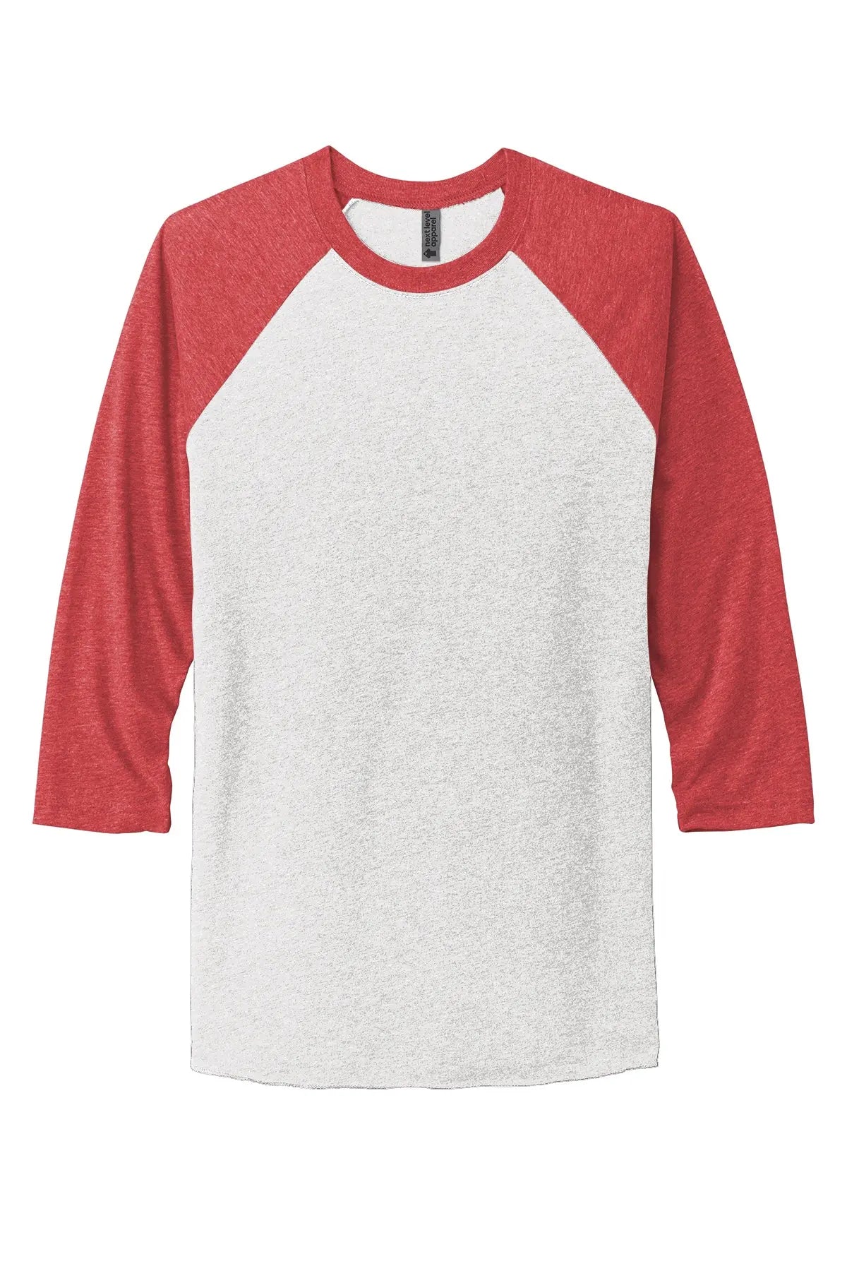 Next Level Apparel® Adult Tri-Blend 3/4-Sleeve Raglan Tee #NL6051