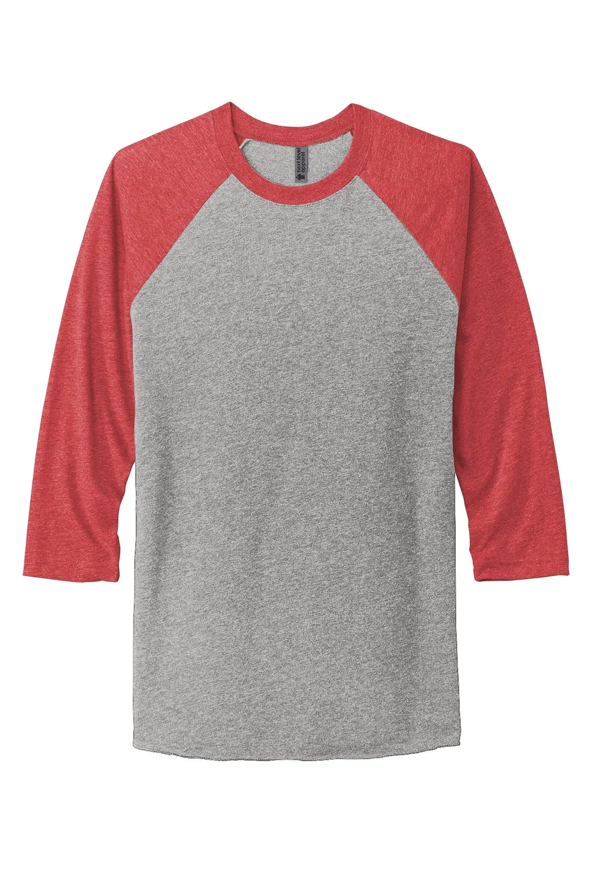 Next Level Apparel® Adult Tri-Blend 3/4-Sleeve Raglan Tee #NL6051