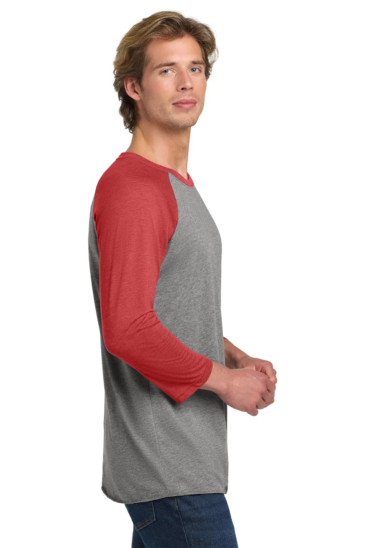 Next Level Apparel® Adult Tri-Blend 3/4-Sleeve Raglan Tee #NL6051