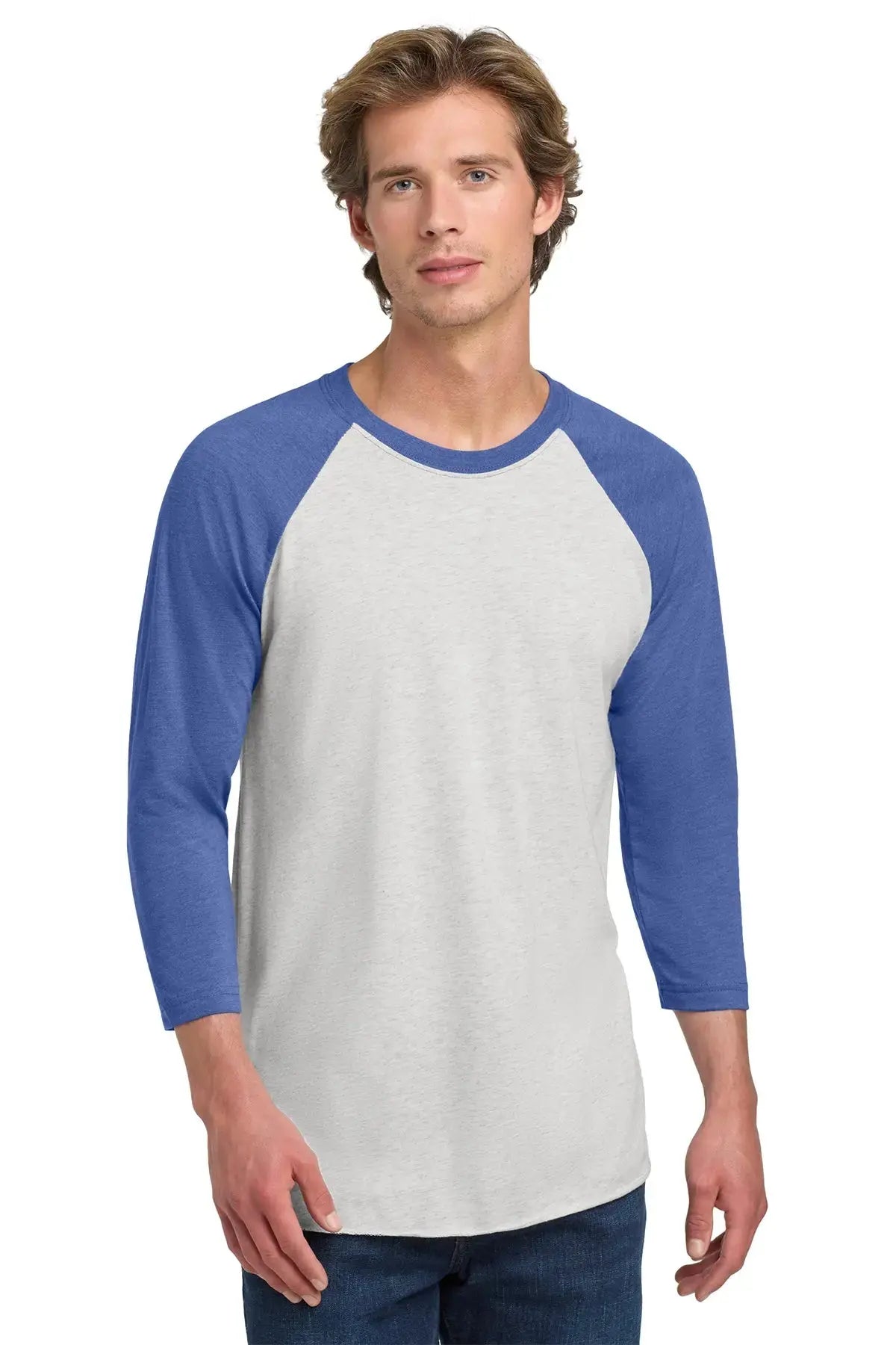Next Level Apparel® Adult Tri-Blend 3/4-Sleeve Raglan Tee #NL6051 Game Over Merch