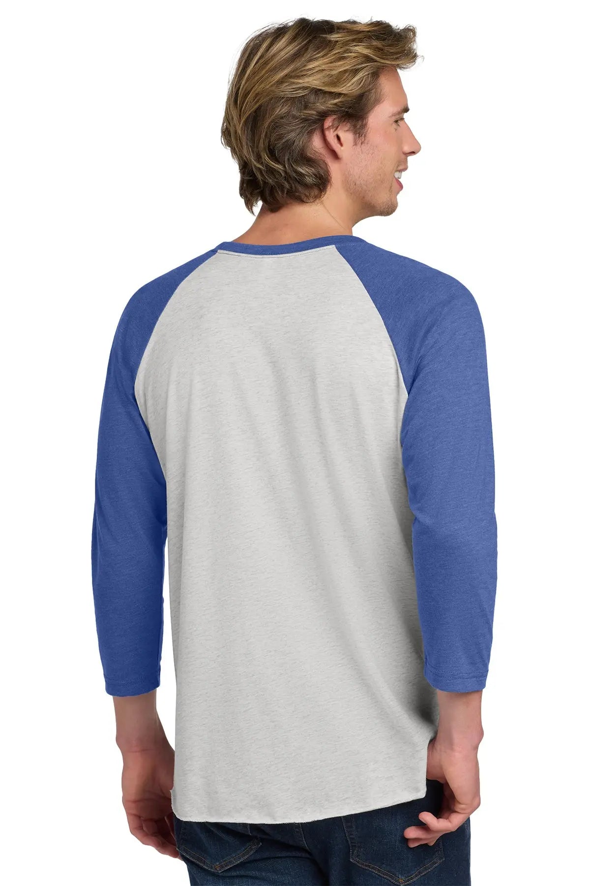 Next Level Apparel® Adult Tri-Blend 3/4-Sleeve Raglan Tee #NL6051