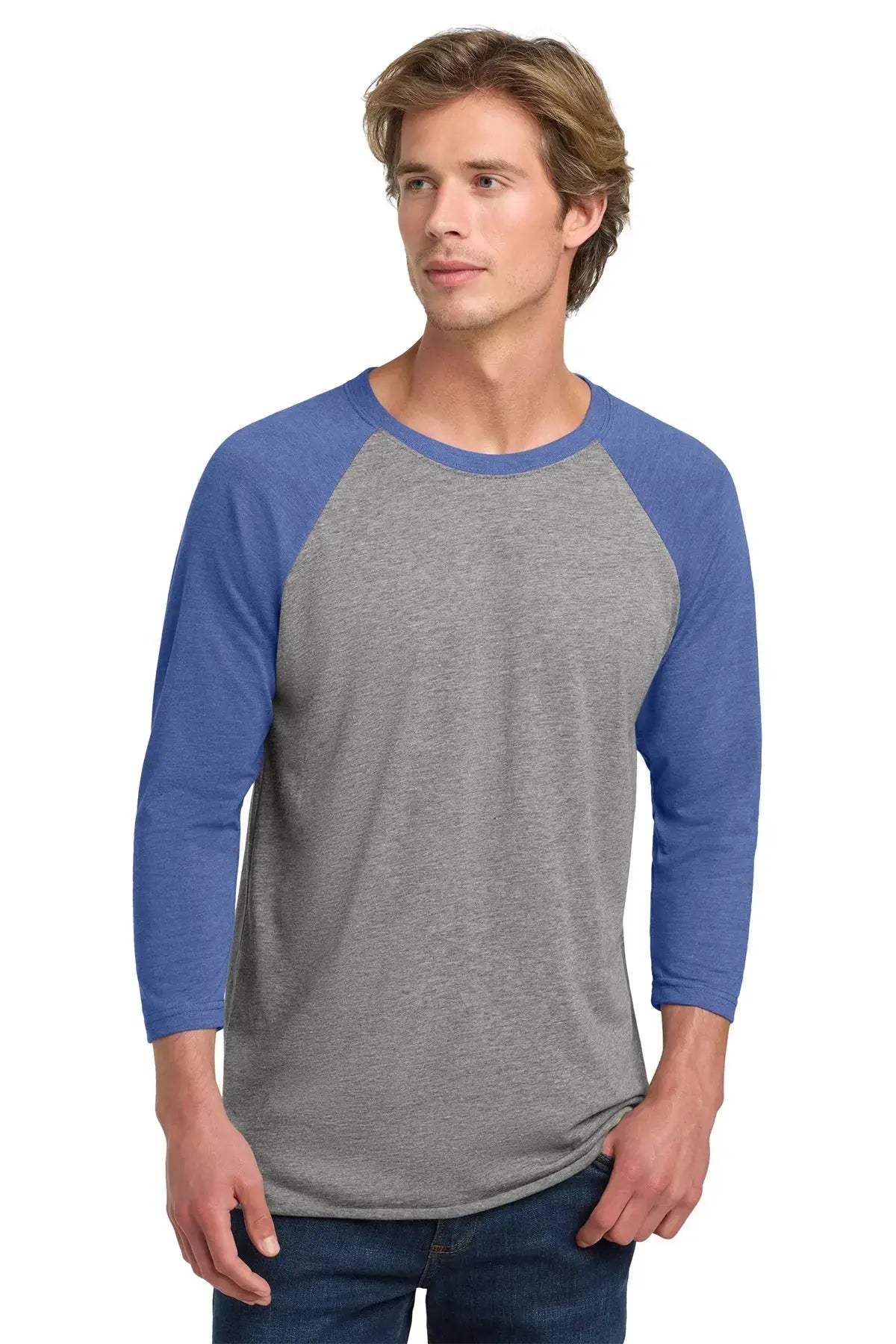 Next Level Apparel® Adult Tri-Blend 3/4-Sleeve Raglan Tee #NL6051 Game Over Merch