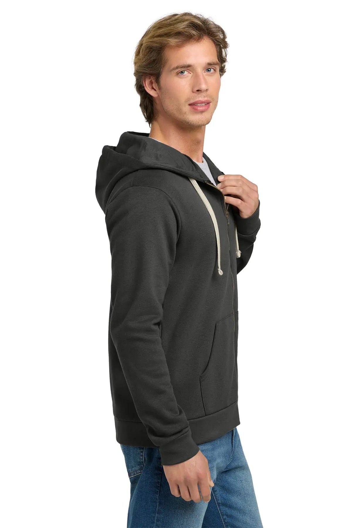 Next Level Apparel® Adult Santa Barbara Zip Hoodie #NL9602