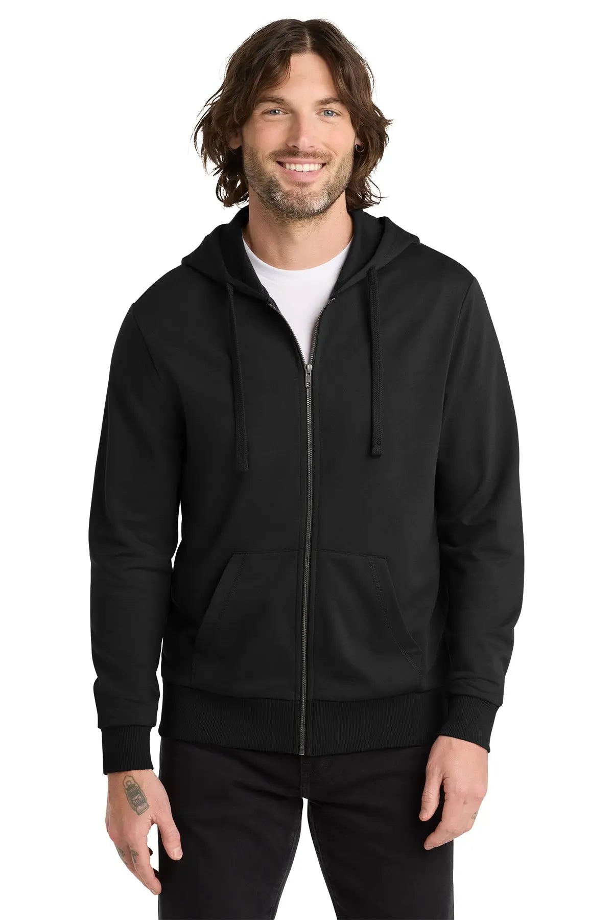 Allmade® Unisex Organic French Terry Full-Zip Hoodie #AL4002