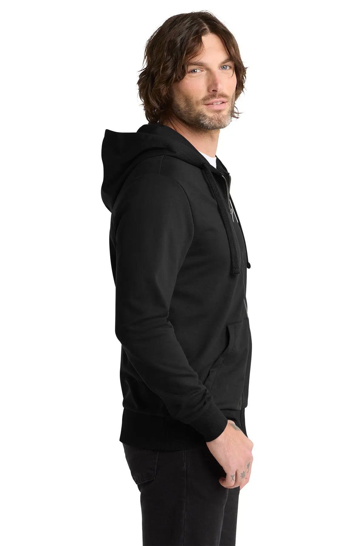Allmade® Unisex Organic French Terry Full-Zip Hoodie #AL4002