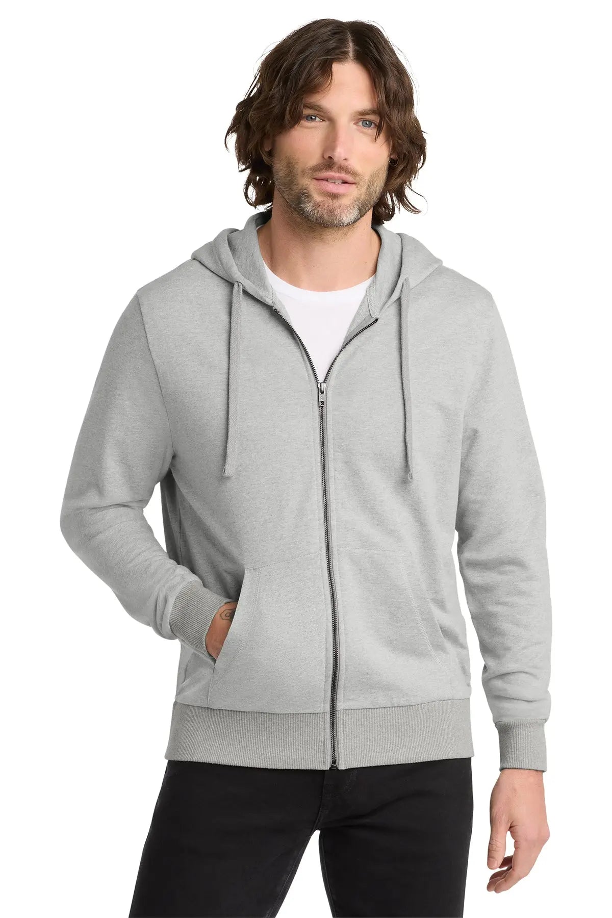 Allmade® Unisex Organic French Terry Full-Zip Hoodie #AL4002
