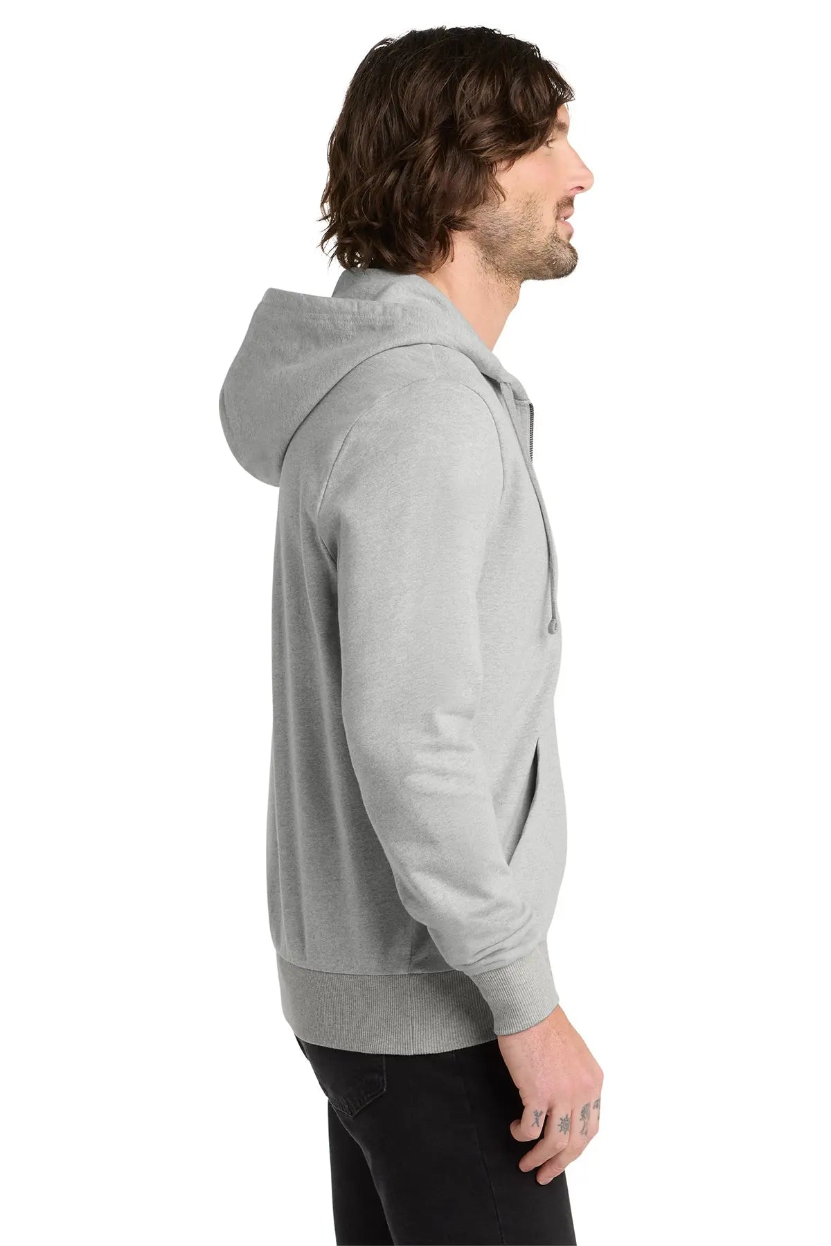 Allmade® Unisex Organic French Terry Full-Zip Hoodie #AL4002