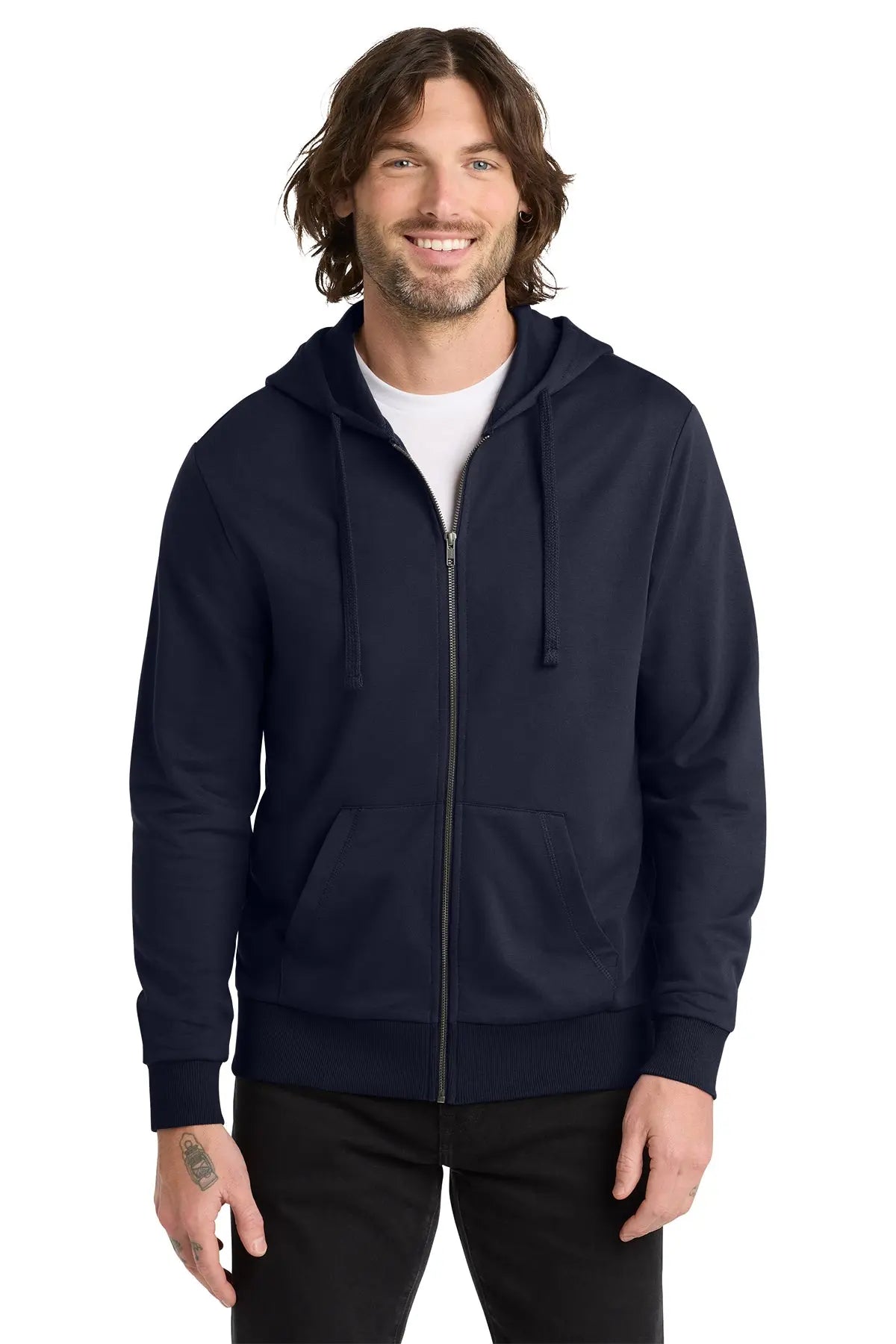 Allmade® Unisex Organic French Terry Full-Zip Hoodie #AL4002