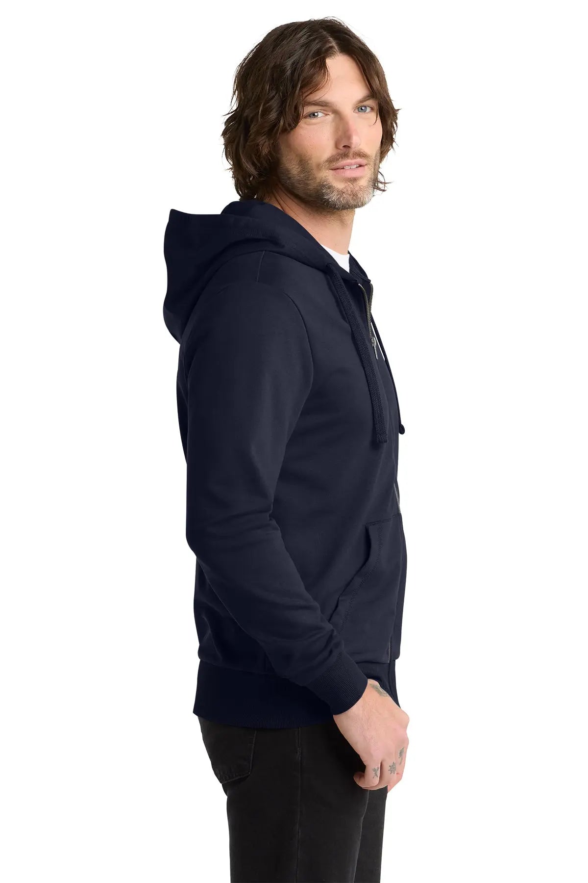 Allmade® Unisex Organic French Terry Full-Zip Hoodie #AL4002