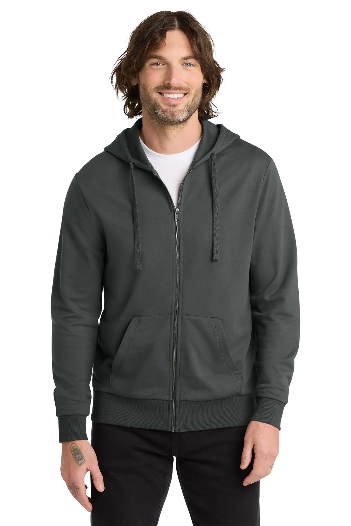 Allmade® Unisex Organic French Terry Full-Zip Hoodie #AL4002