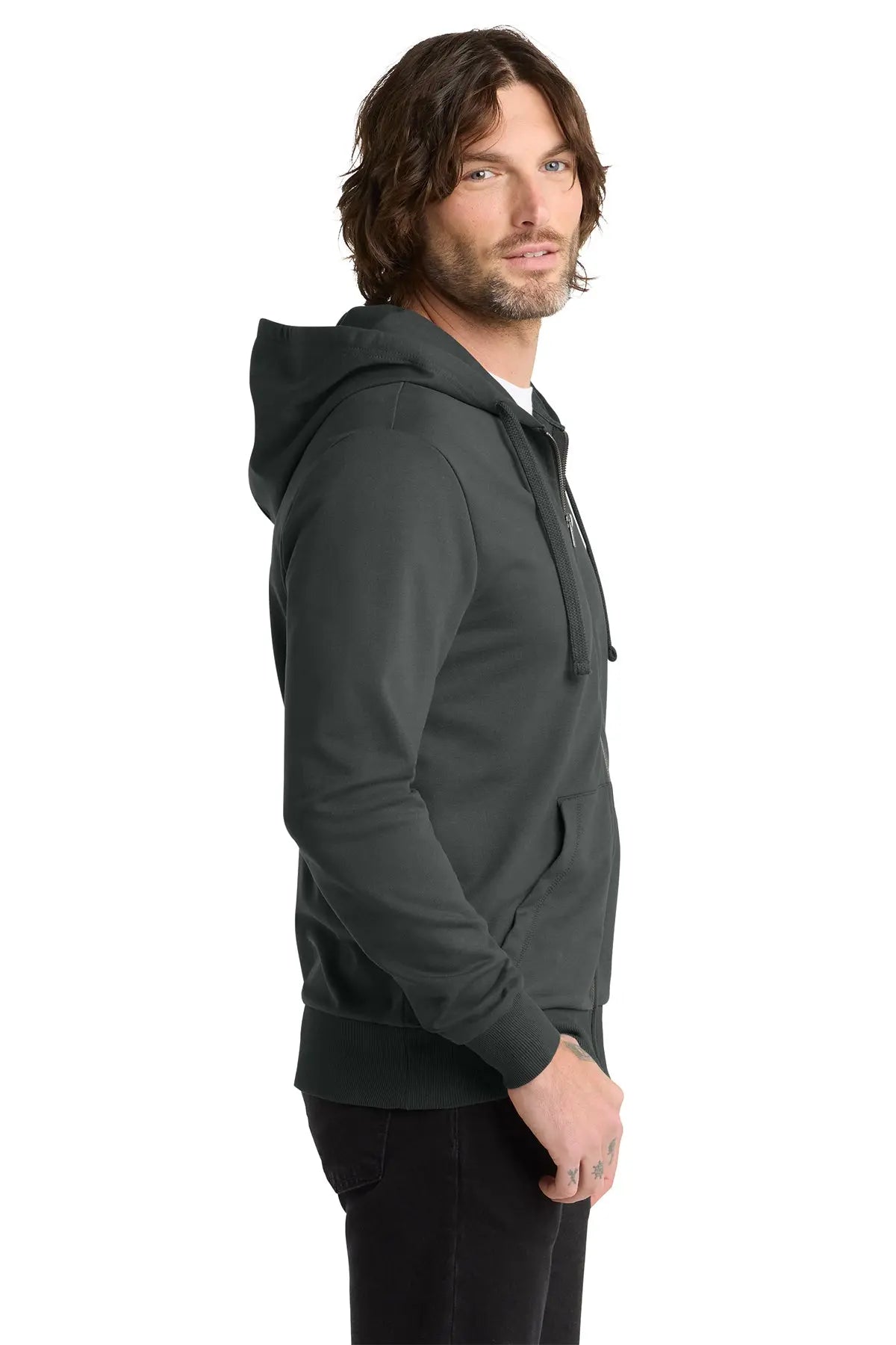 Allmade® Unisex Organic French Terry Full-Zip Hoodie #AL4002