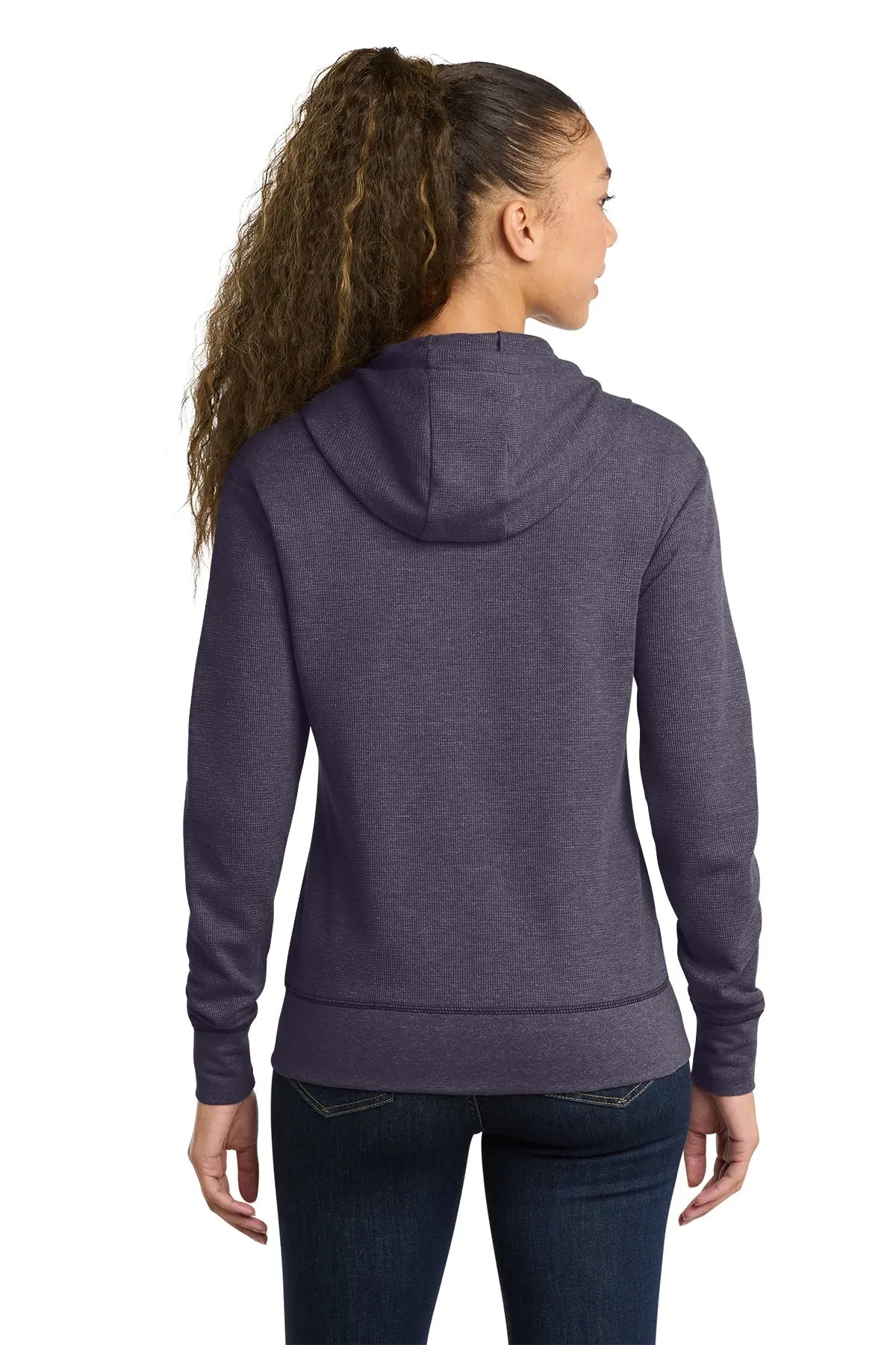New Era® Women's Thermal Full-Zip Hoodie #LNEA141