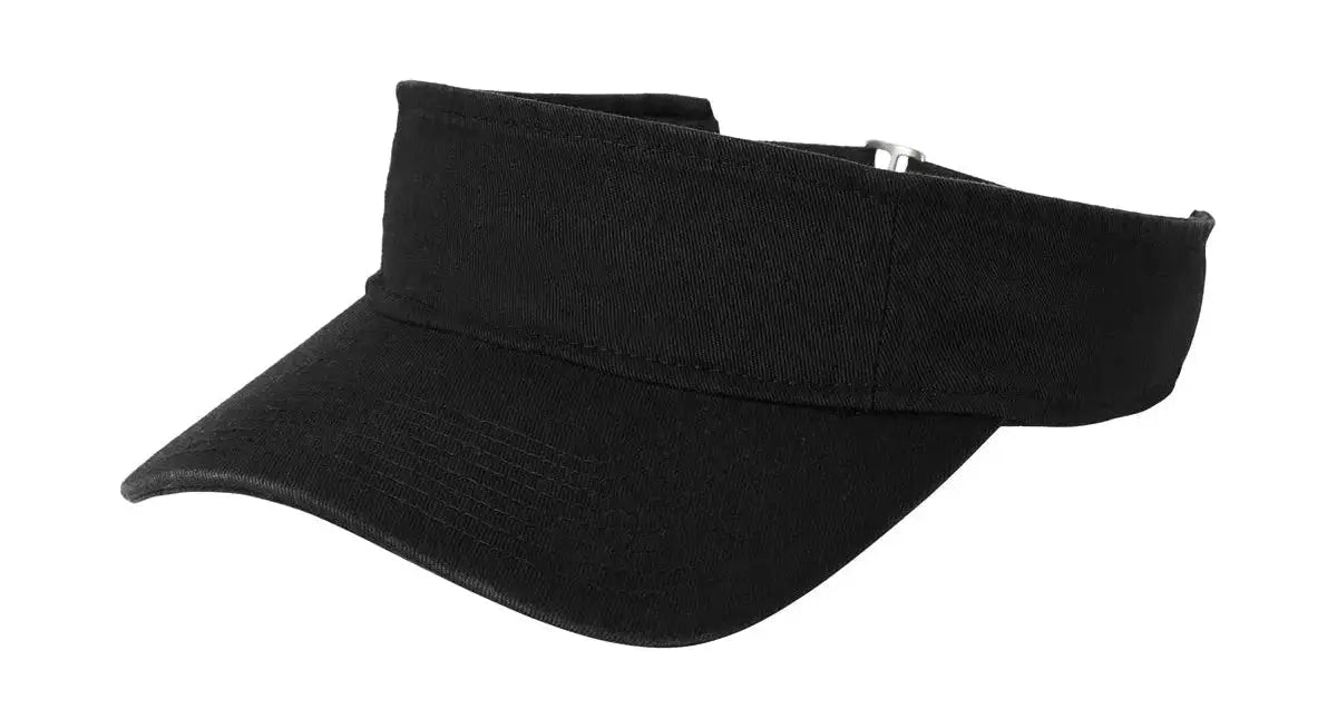 Port Authority® Enzyme Wash Fashion Visor #C840 Game Over Merch