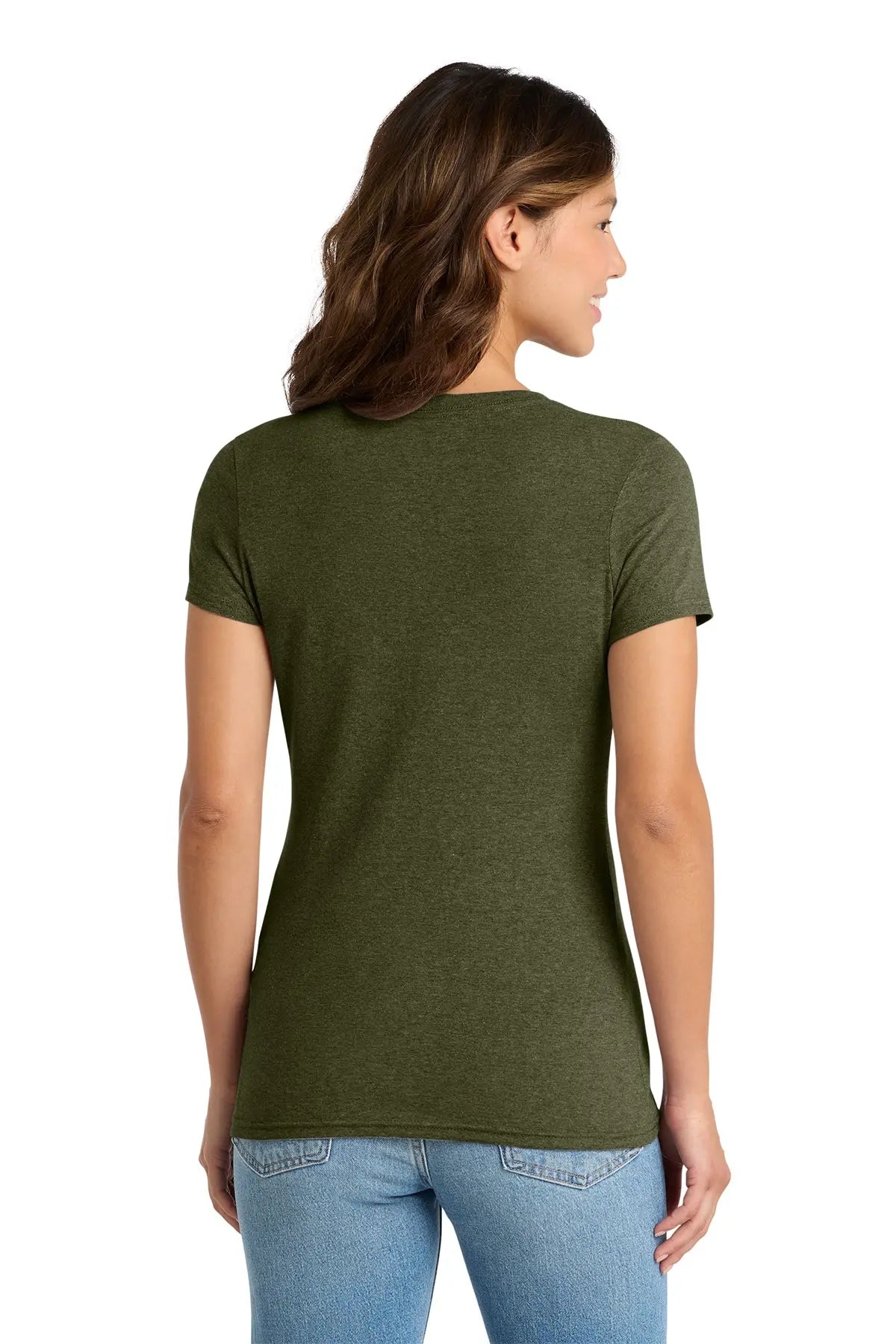 Port & Co™ Women's Tri-Blend V-Neck Tee #LPC330V