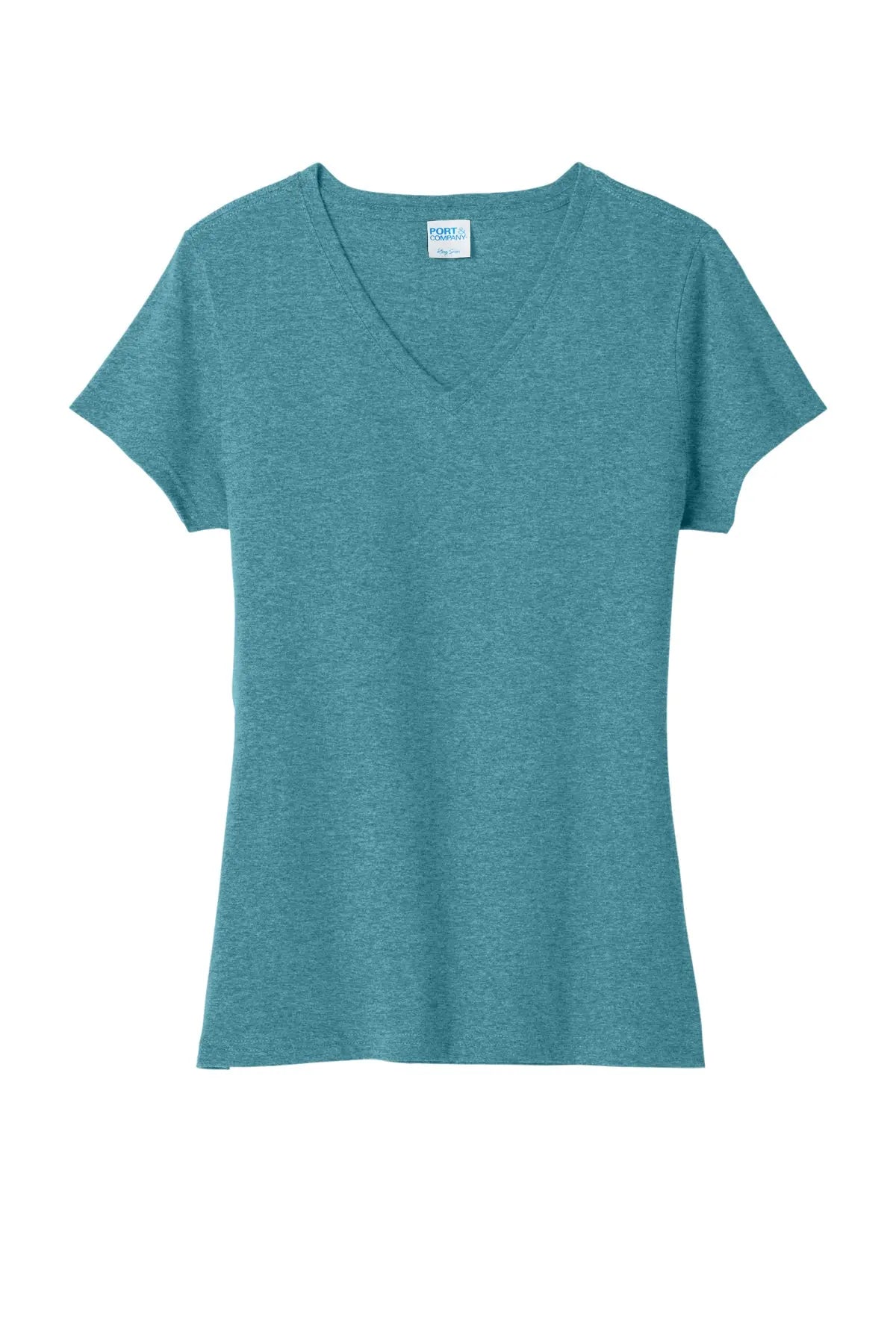 Port & Co™ Women's Tri-Blend V-Neck Tee #LPC330V