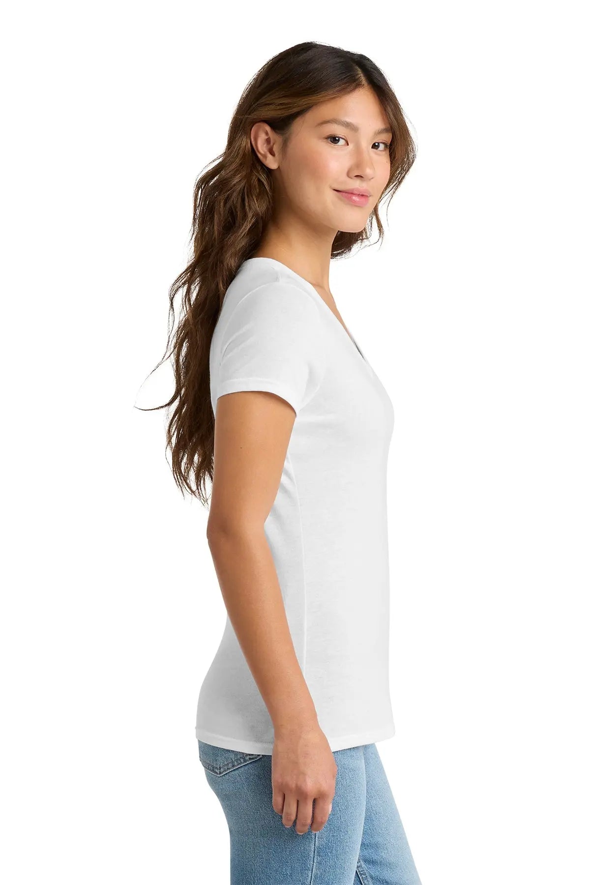 Port & Co™ Women's Tri-Blend V-Neck Tee #LPC330V